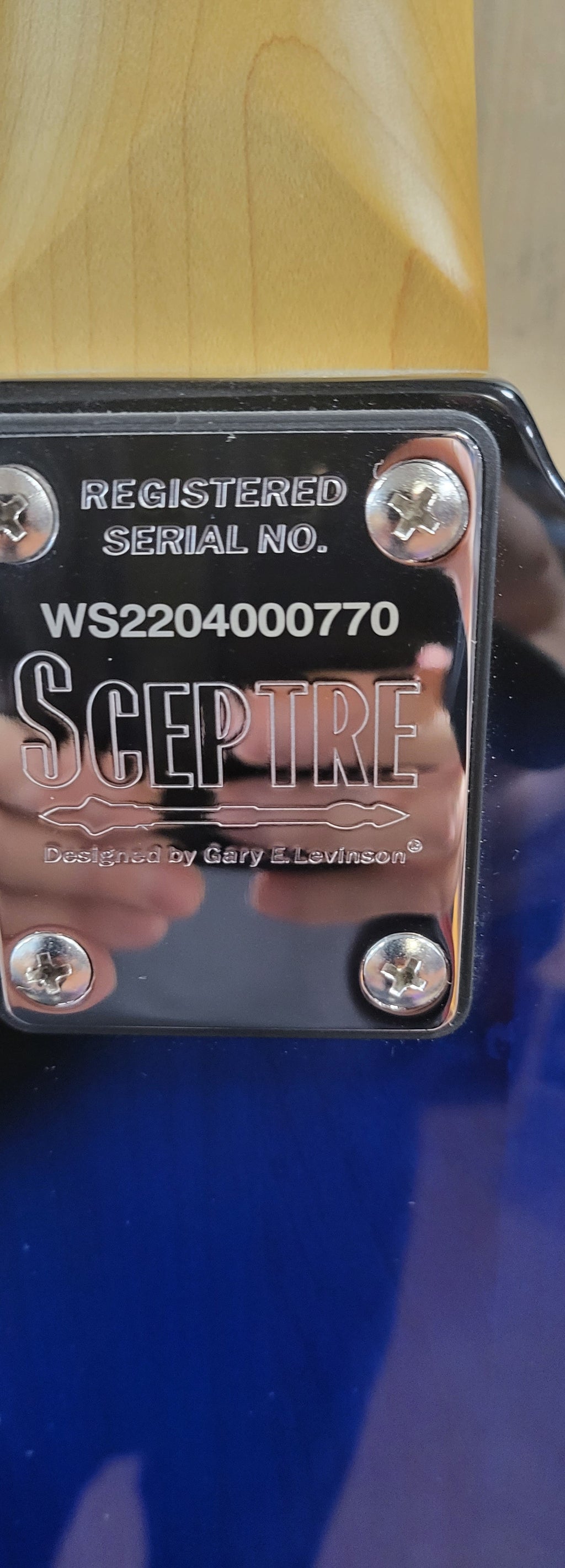 Sceptre SD2 OB-M Desoto Deluxe Ocean Blue