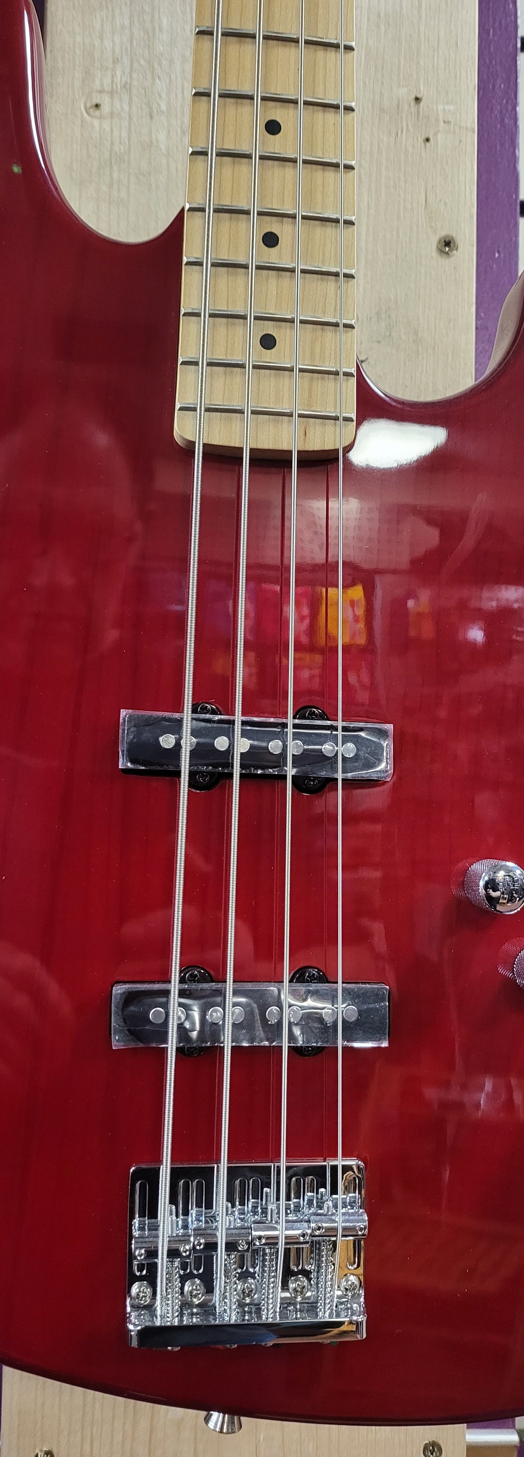 Sceptre SD2 OB-M Desoto Deluxe See Through Red