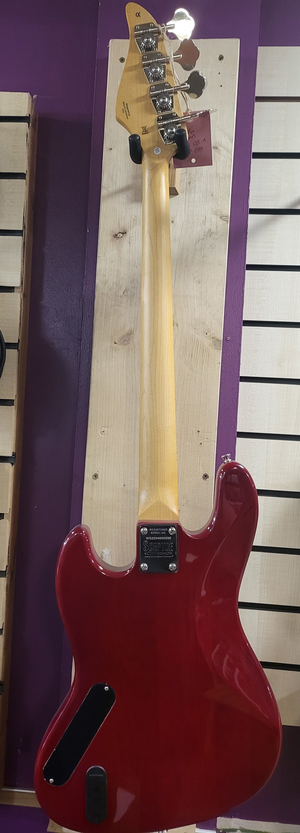 Sceptre SD2 OB-M Desoto Deluxe See Through Red