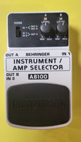 Pre loved Behringer AB100 Instrument Amp Selector