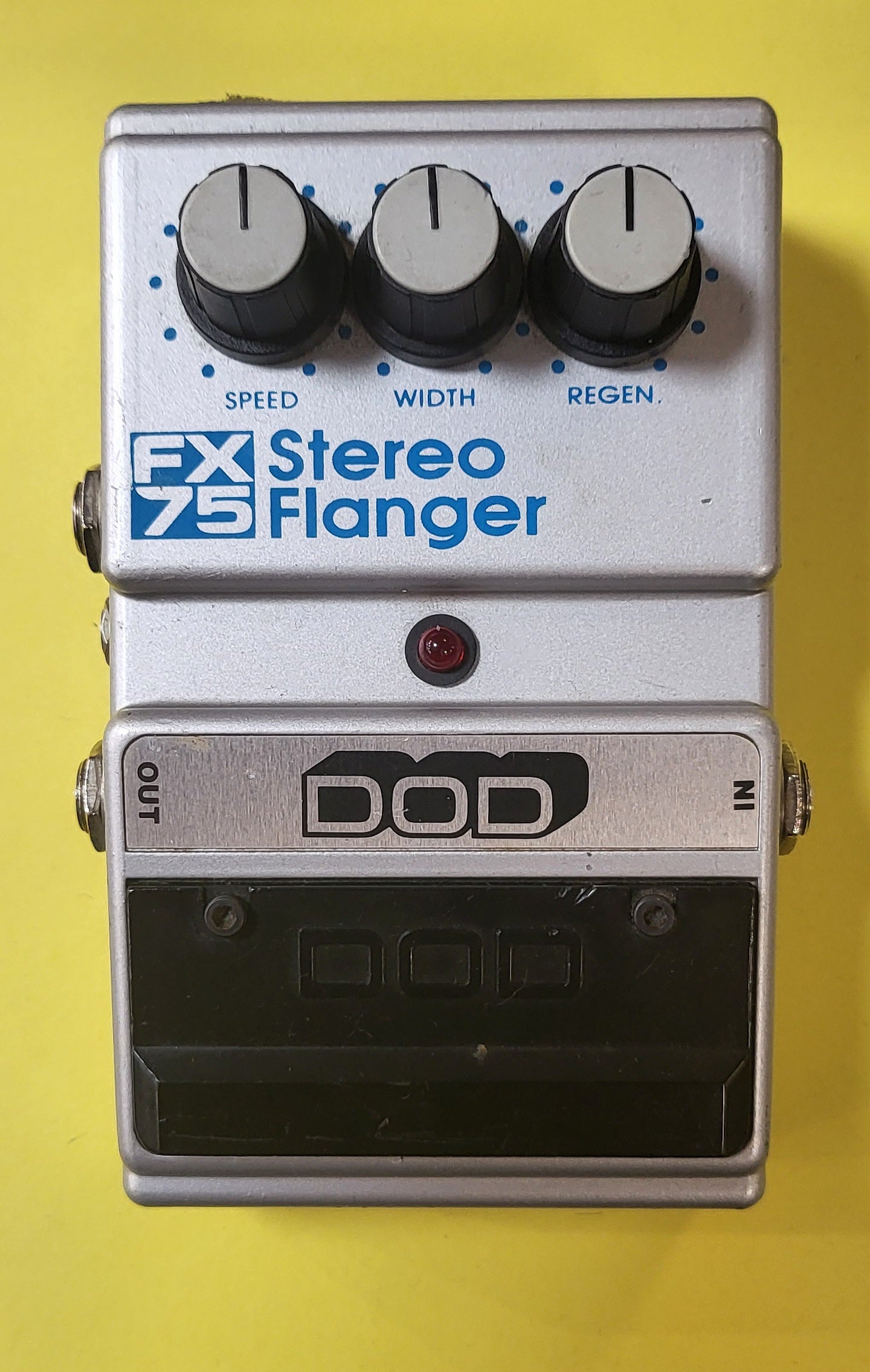 DOD FX75-B Stereo Flanger effect - Pedal Profile video - YouTube