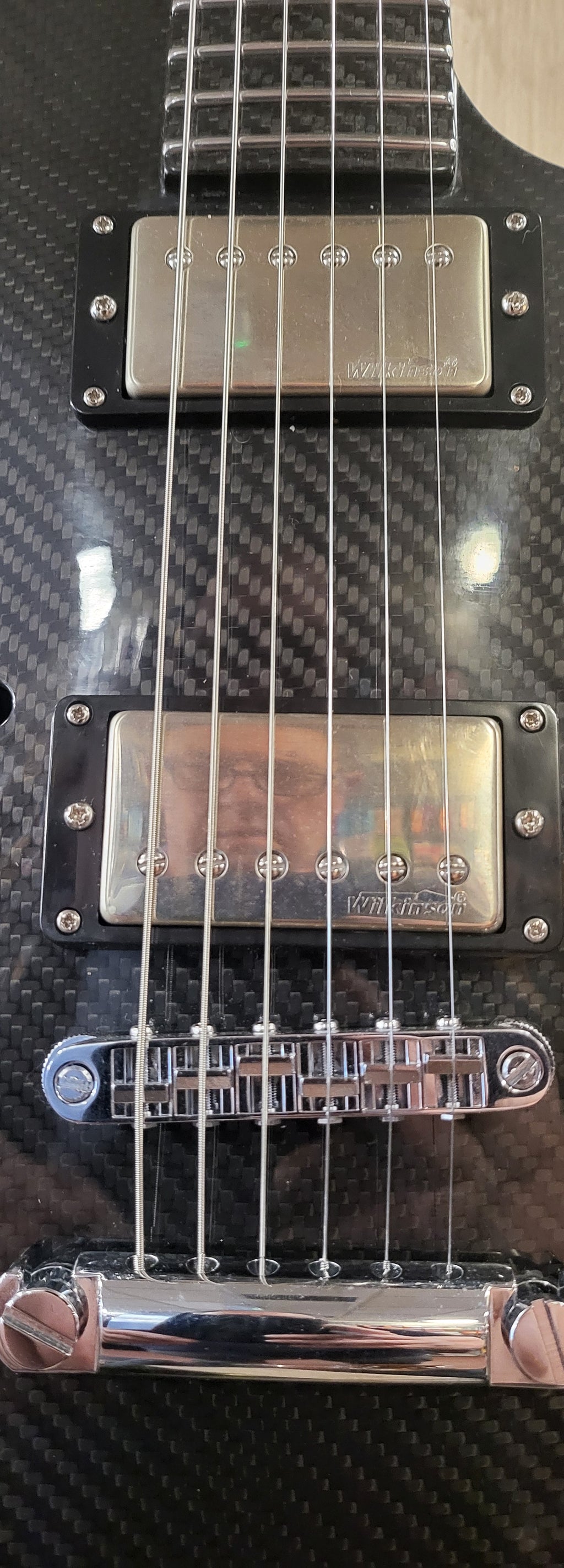 FL One off carbon fibre guitar