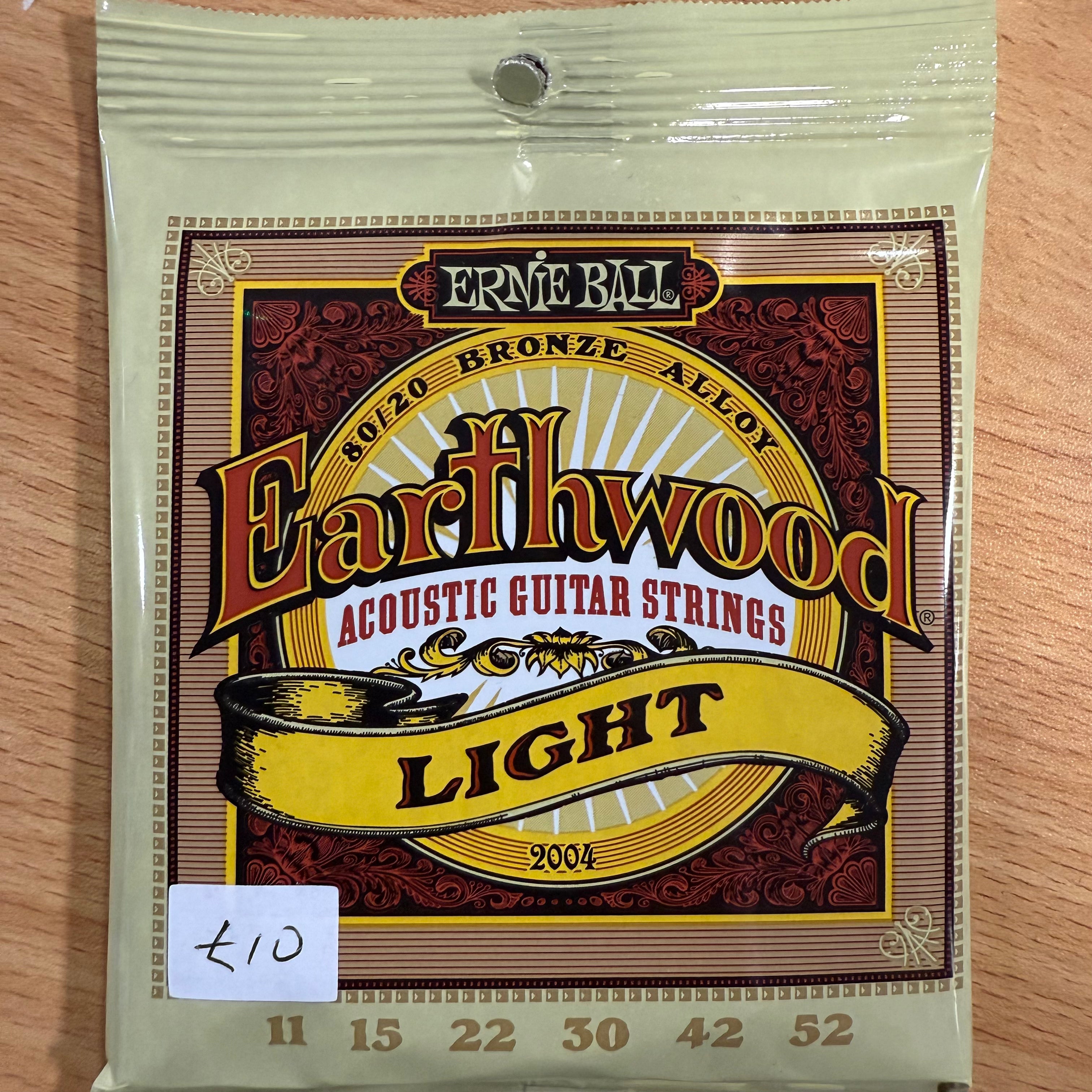 EARTHWOOD LIGHT ACOUSTIC GUITAR STRINGS