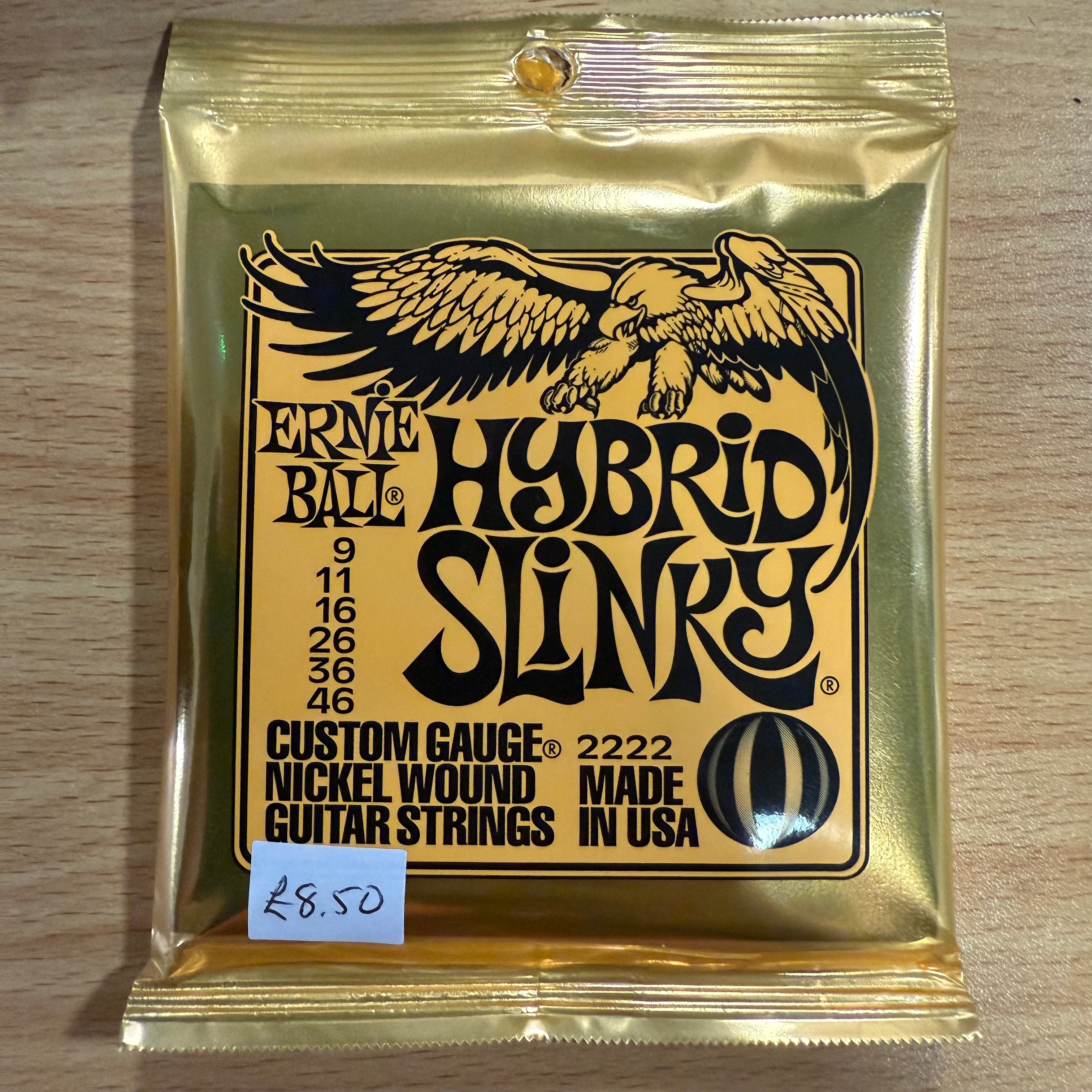 Ernie Ball Hybrid Slinky 2222 Nickel Guitar Strings 9-46