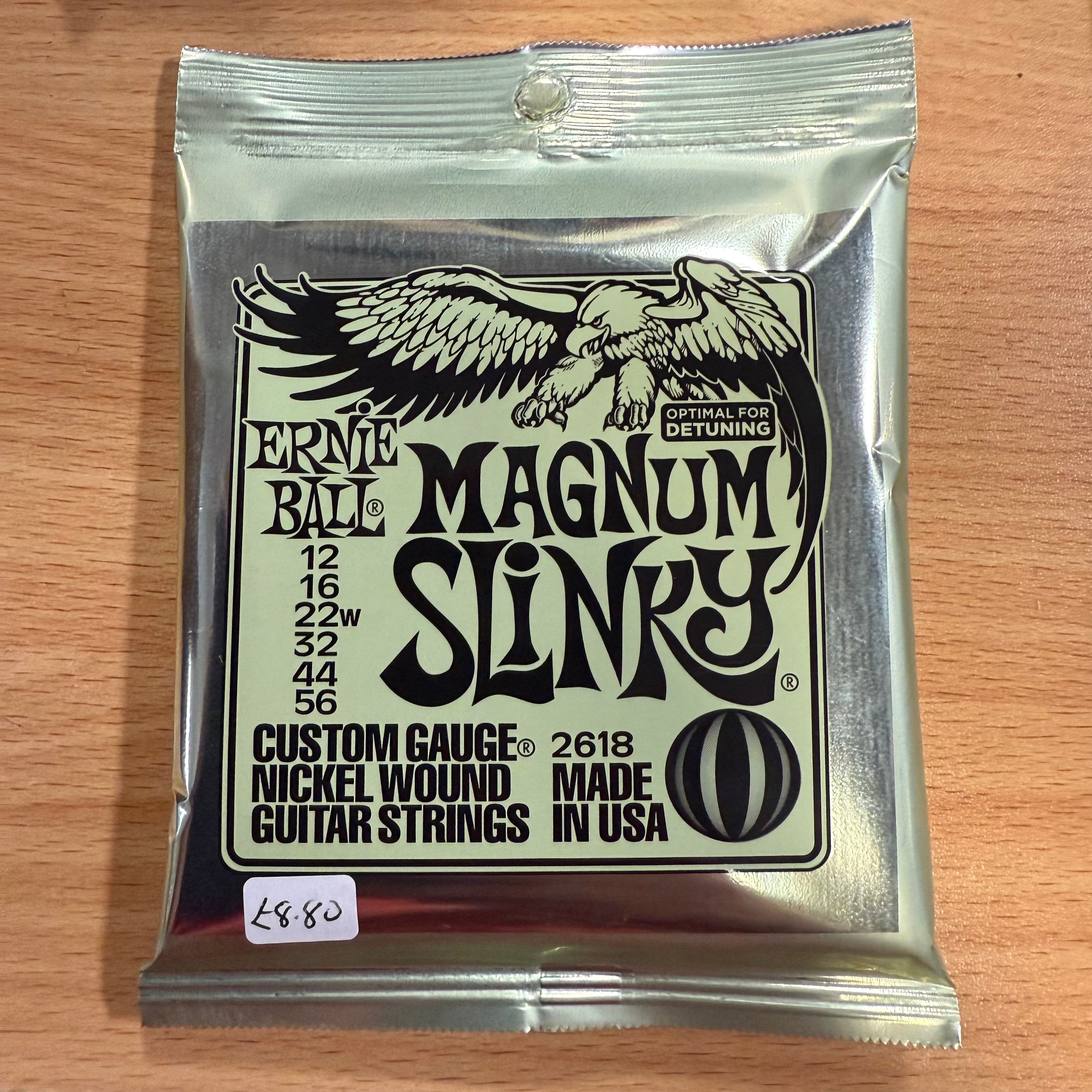 Ernie Ball Magnum Slinky 2618 Nickel, 12-56