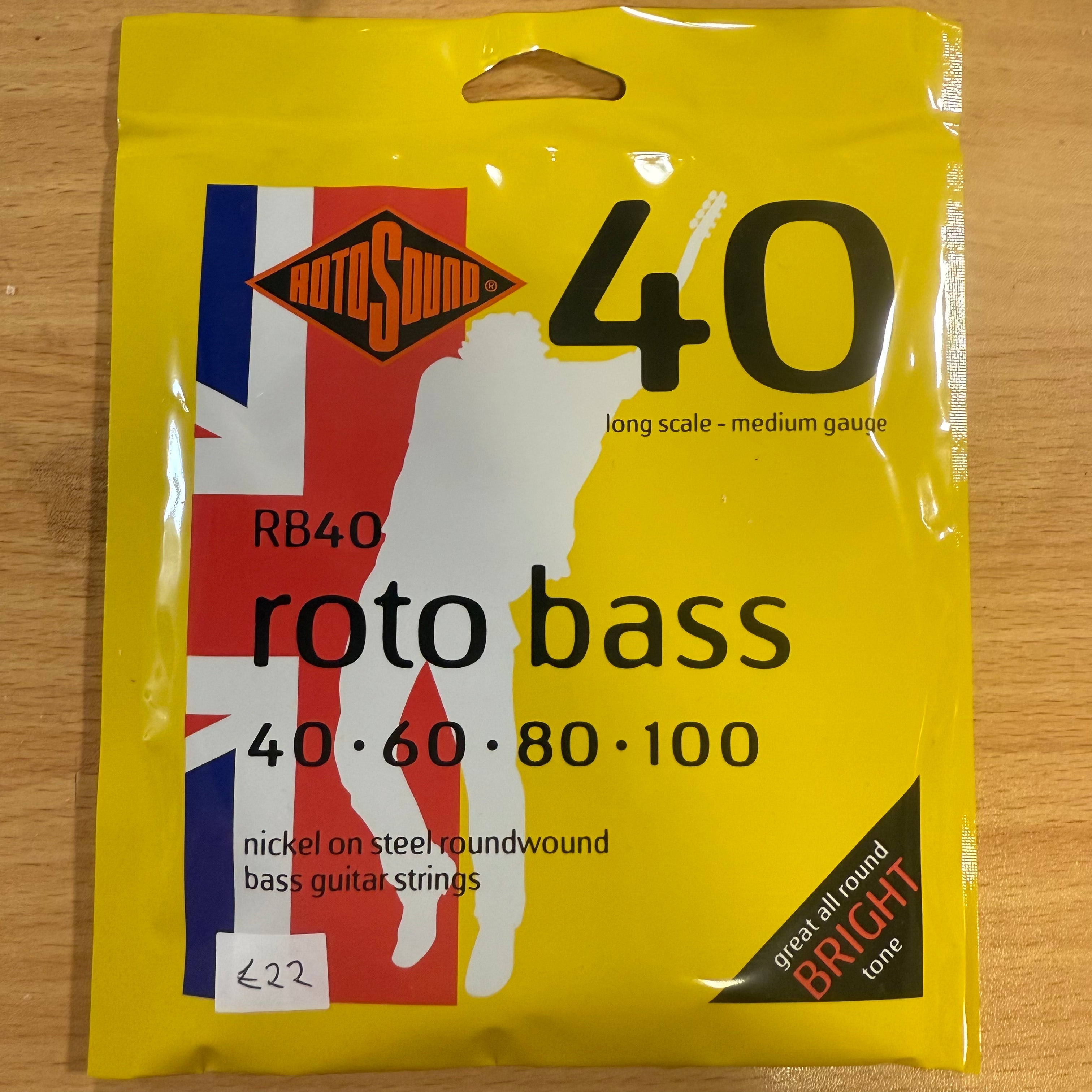 Rotosound - RB40 - Electric Bass Strings