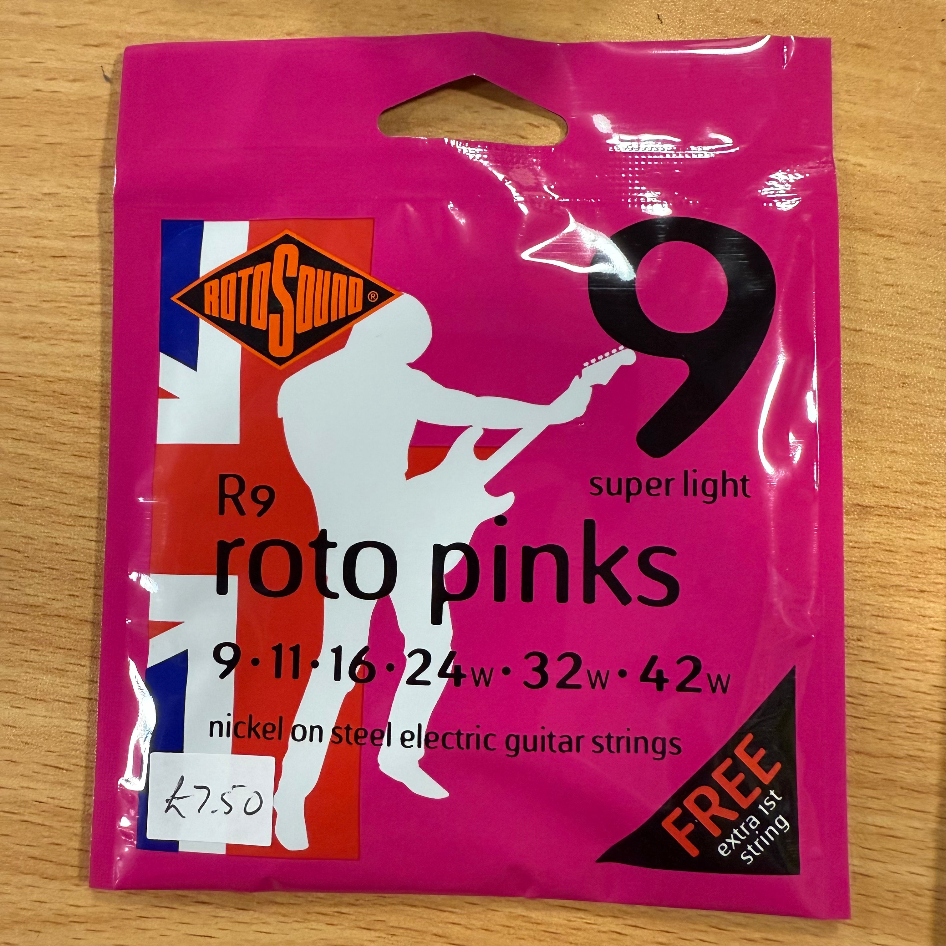 Rotosound R9 Roto Pinks 9-42