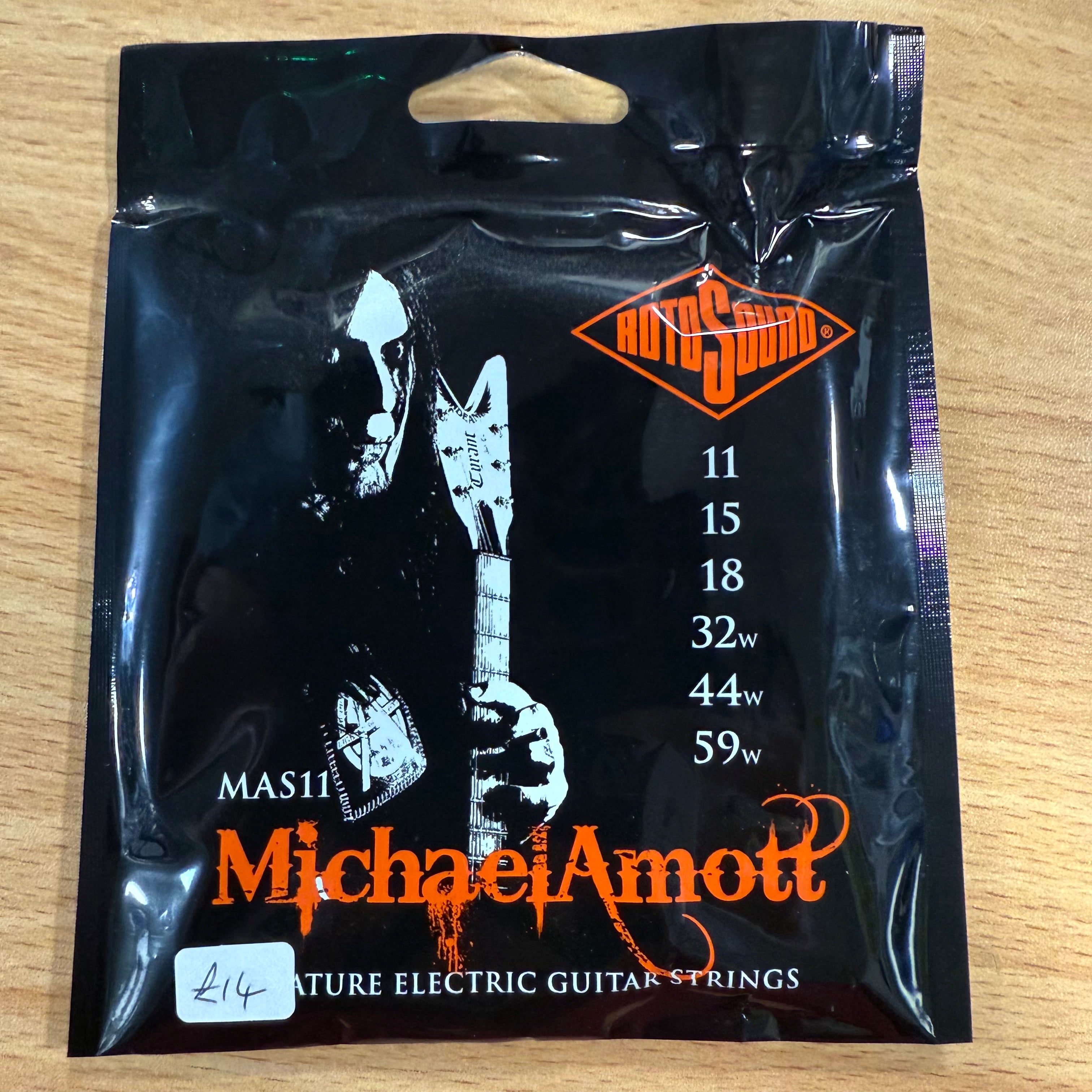 Rotosound MAS11 Michael Amott Signature 11-59 Electric Guitar Strings