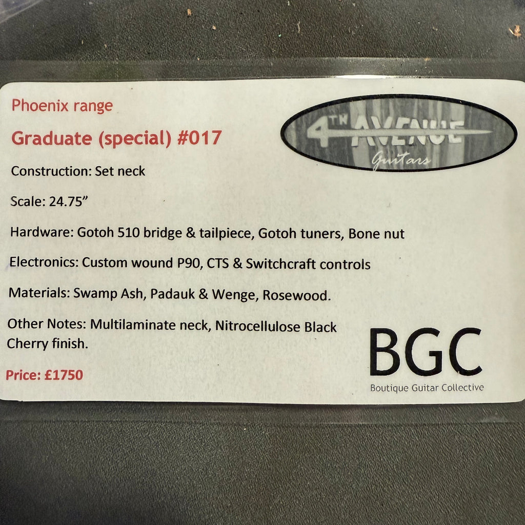 4th Avenue Guitars Graduate