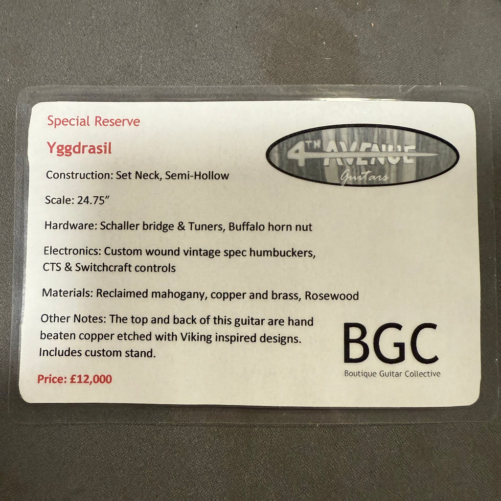 4th Avenue Guitars Yggdrasil.