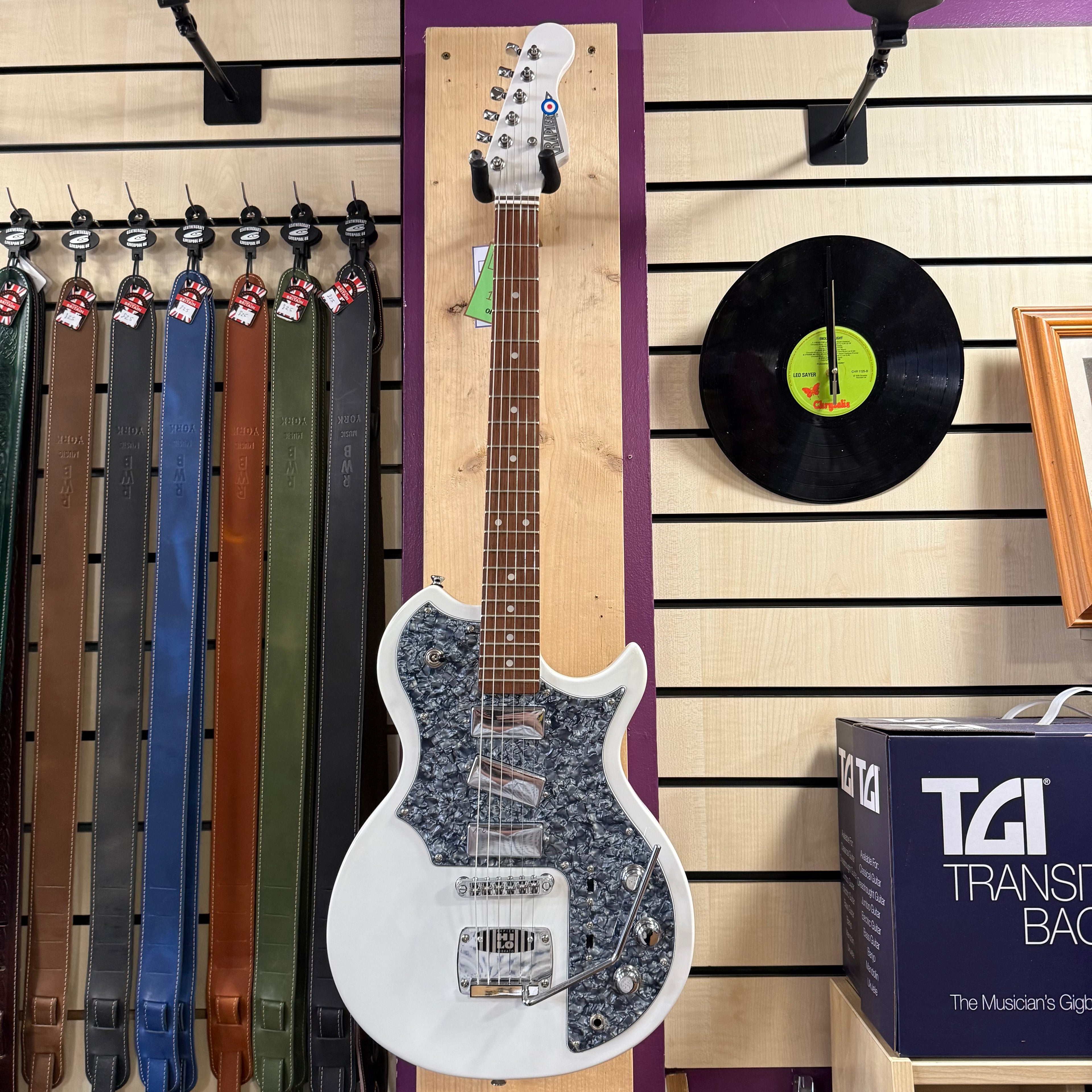 Rapier Deluxe Electric Guitar ~ Arctic White