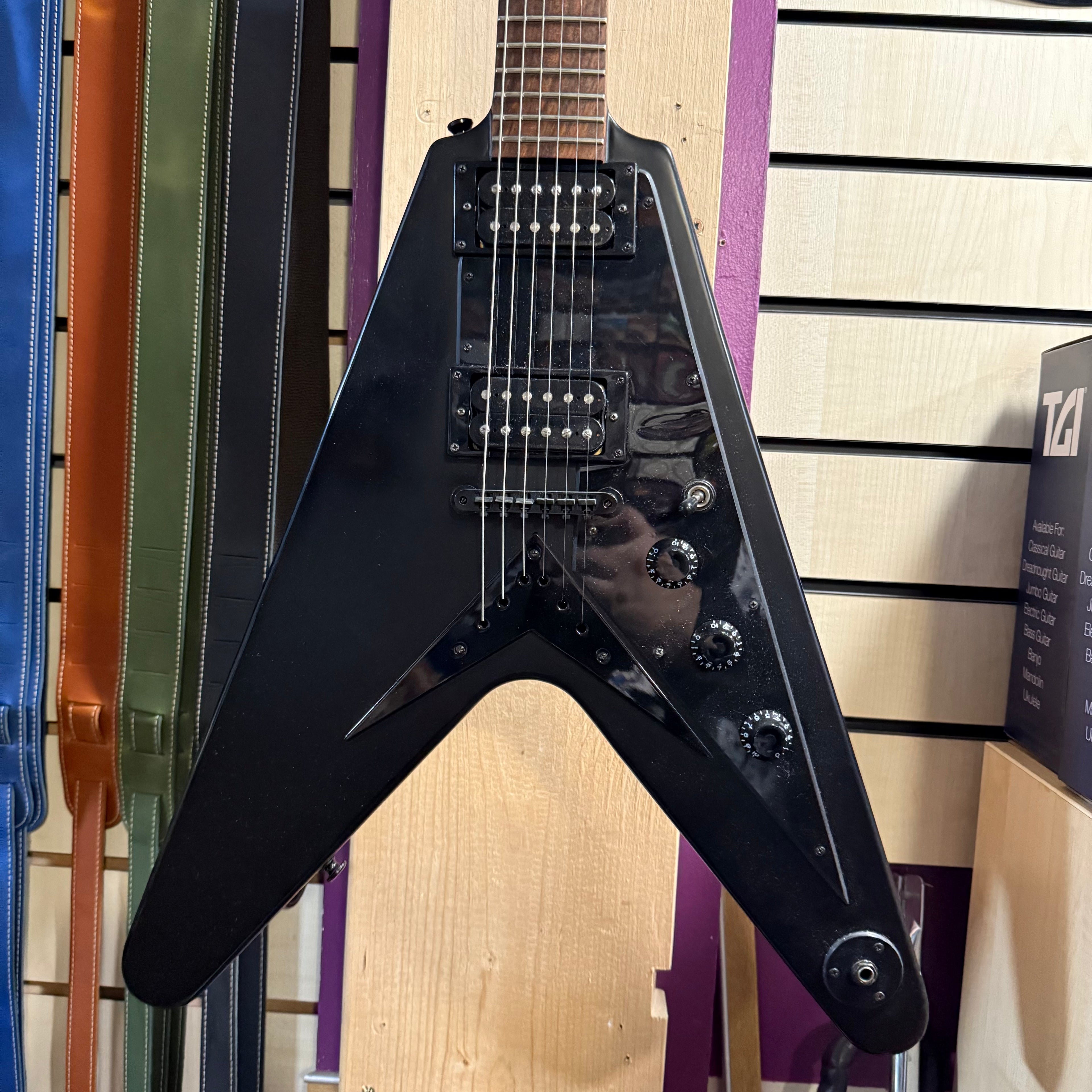 Epiphone '58 Goth Flying V. Pre Loved