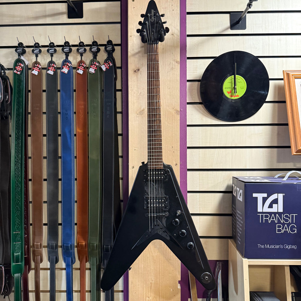 Epiphone '58 Goth Flying V. Pre Loved