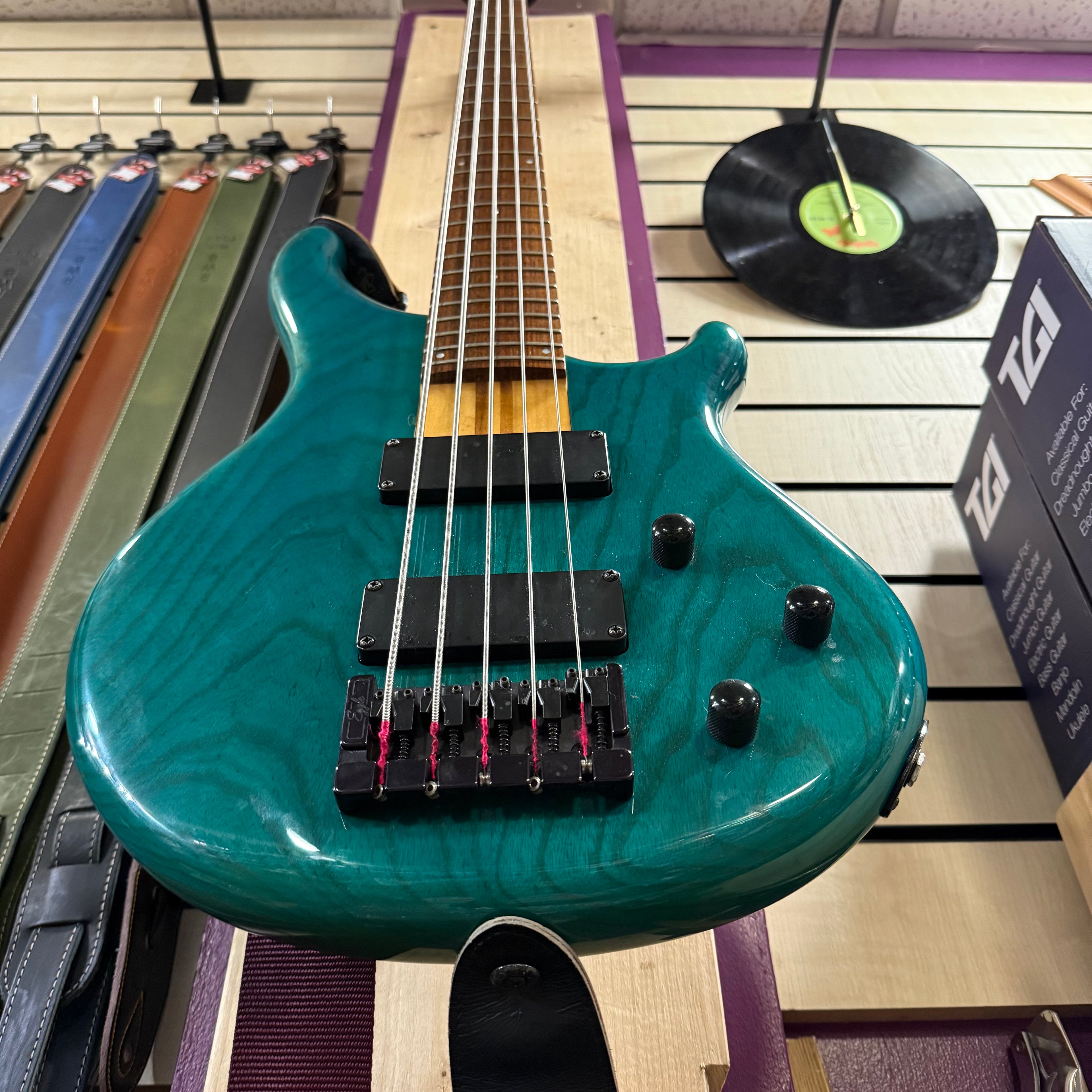 Pre loved Patrick Eggle Merlin V5 Bass guitar