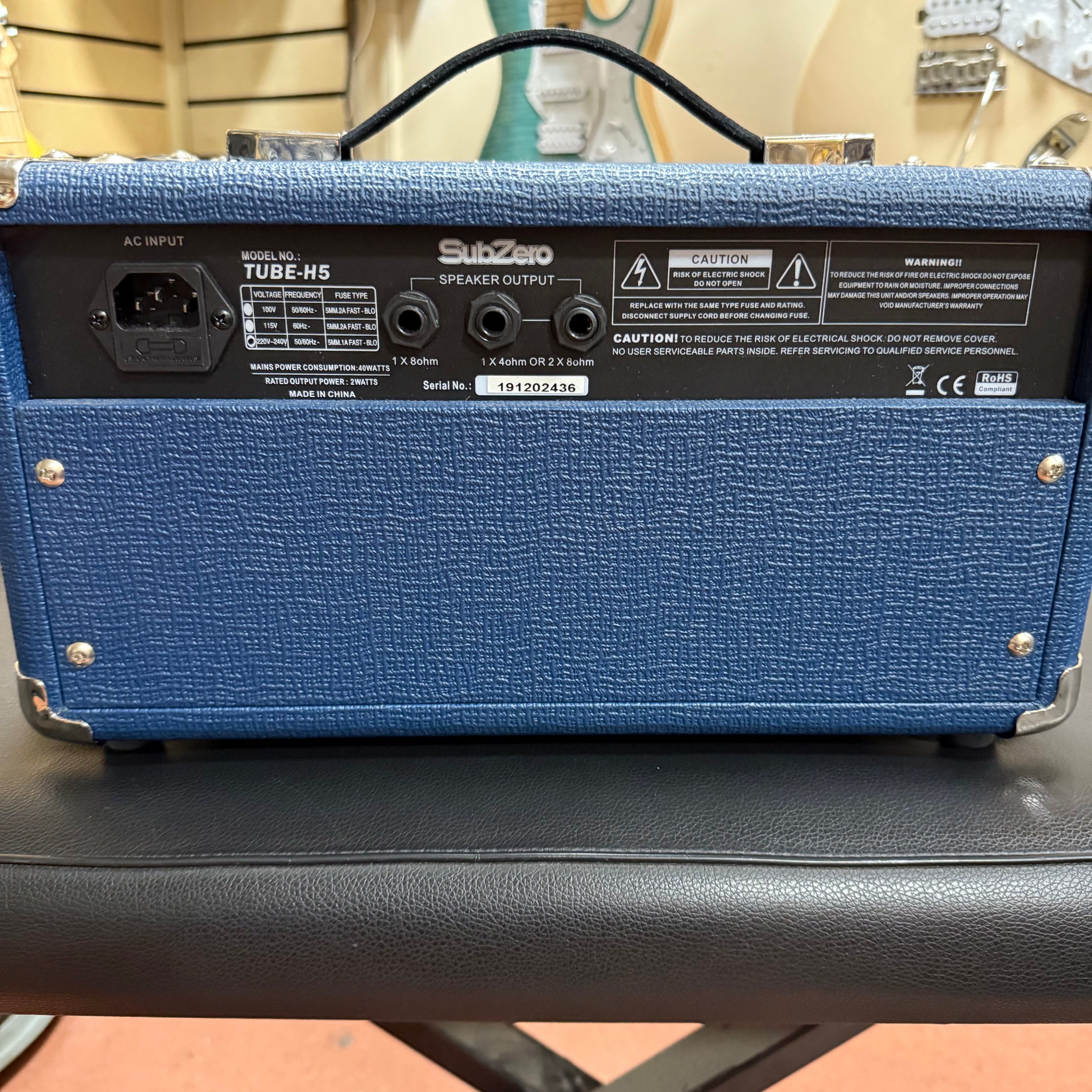 Sub Zero Tube-H5 Pre-Loved