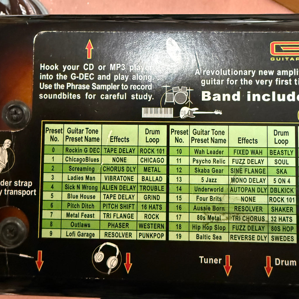 Pre loved Fender G-DEC