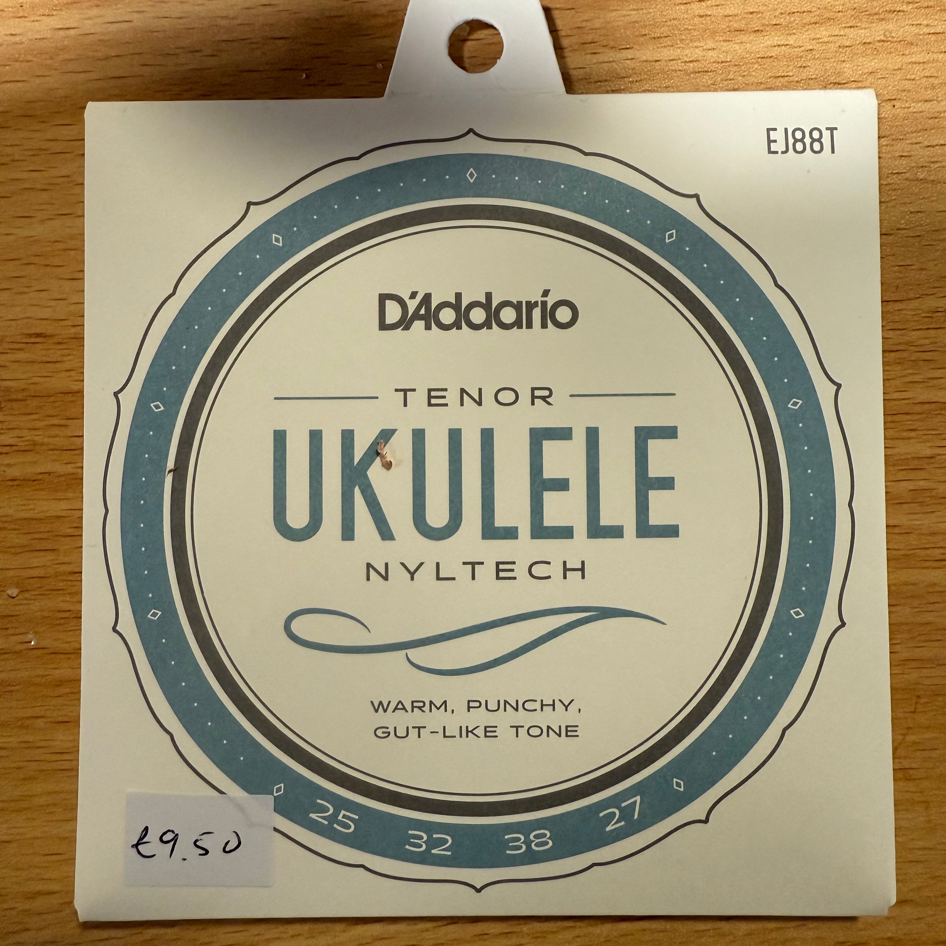 D'Addario EJ88T-6 Nyltech 6 String Tenor Ukulele Strings Full Set
