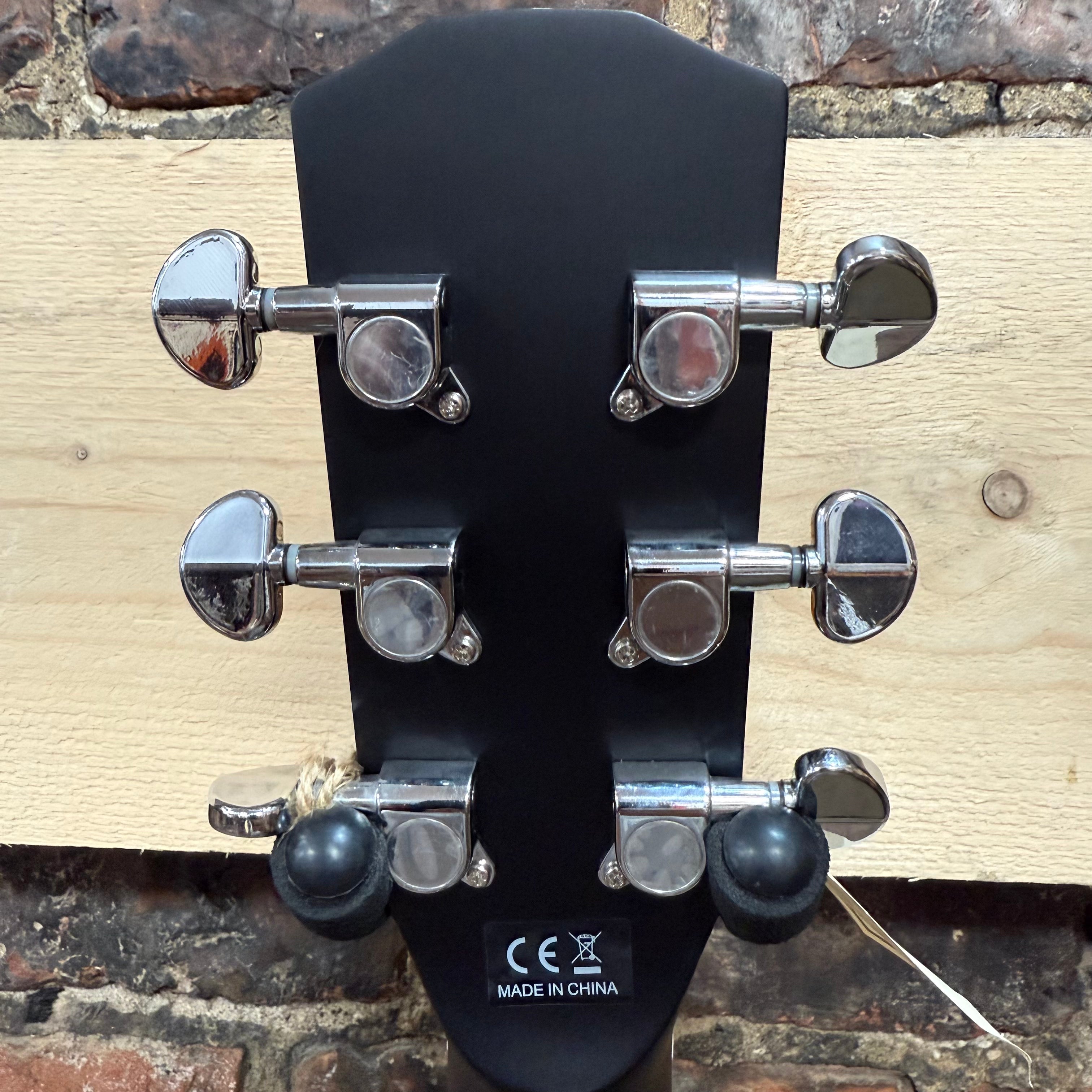 Ozark 3515E Resonator Guitar, Wooden Body, Electro Acoustic Cutaway