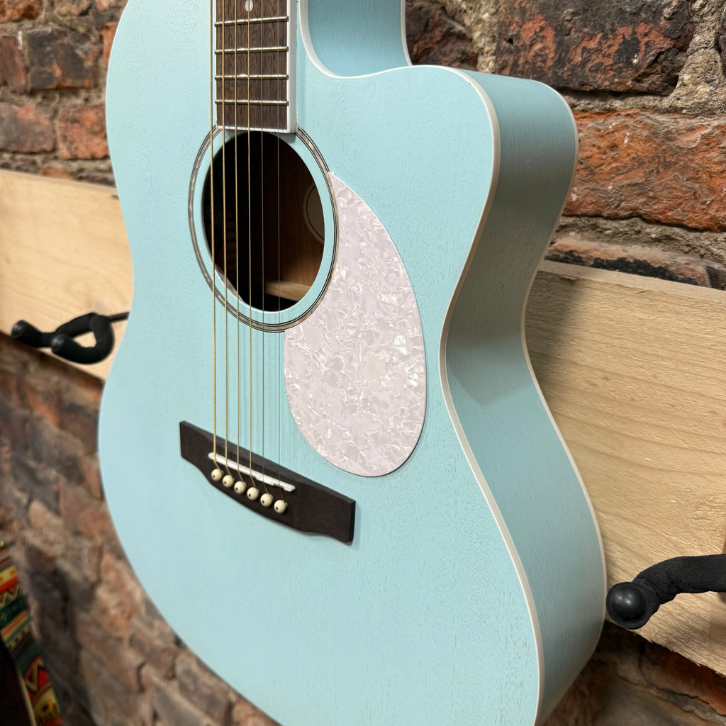 Cort Jade Classic Electro Acoustic, Sky Blue Open Pore