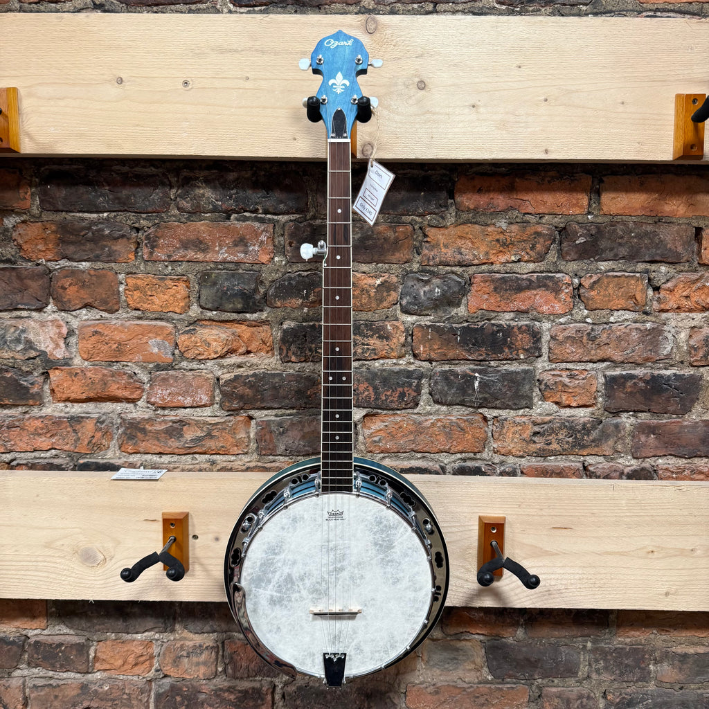 Ozark 5 String Banjo 2306G Blue