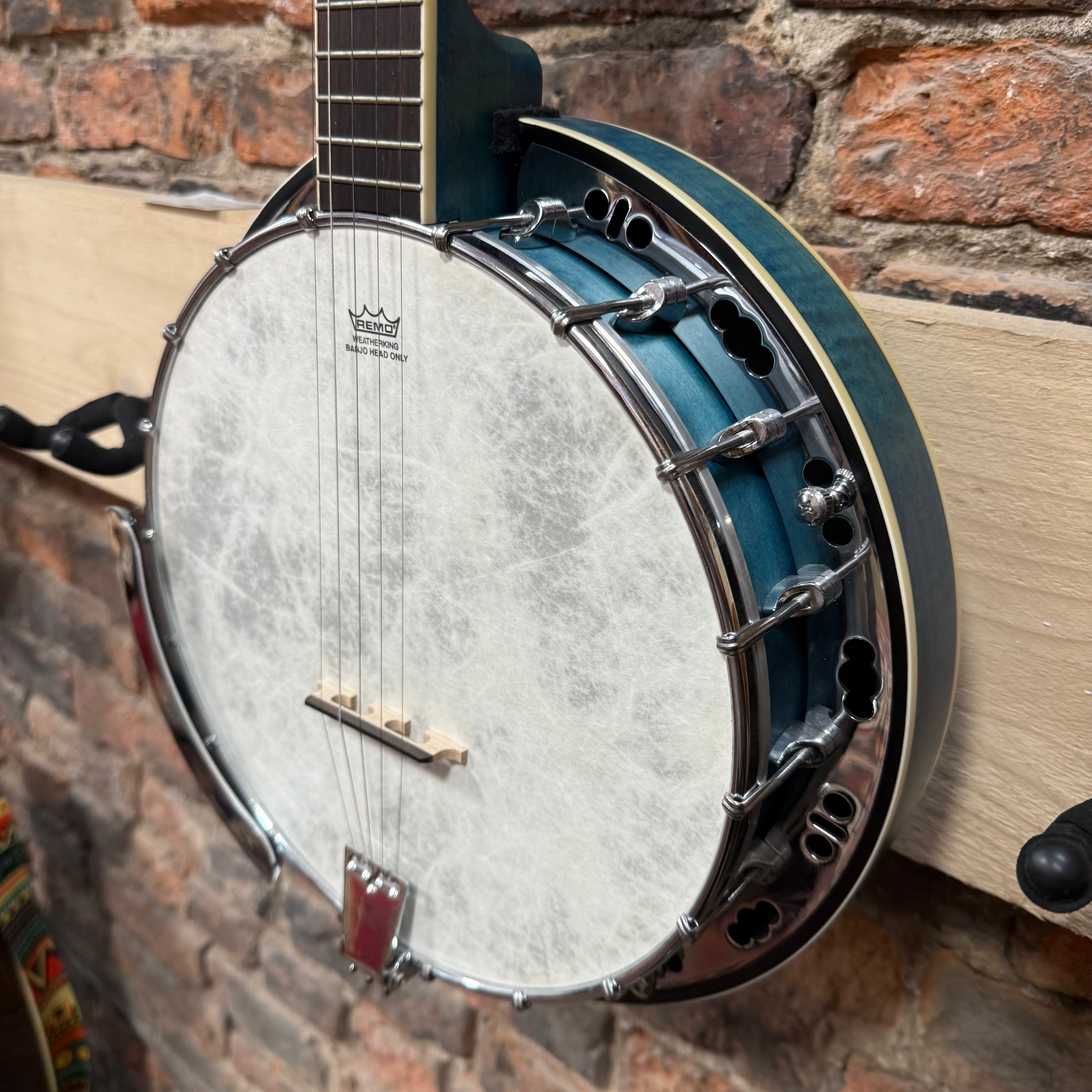 Ozark 5 String Banjo 2306G Blue