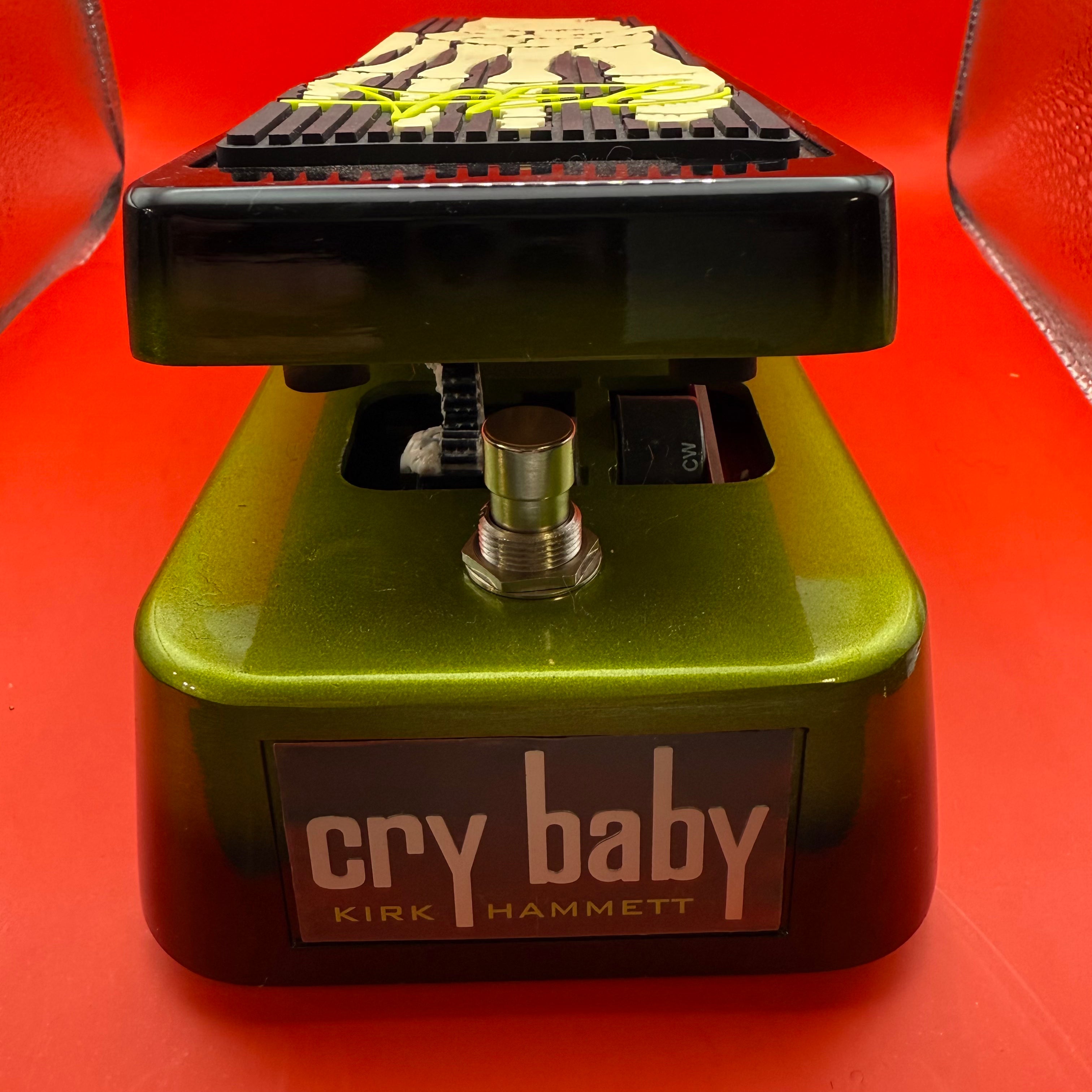 Kirk Hammett Crybaby Wah. Signed