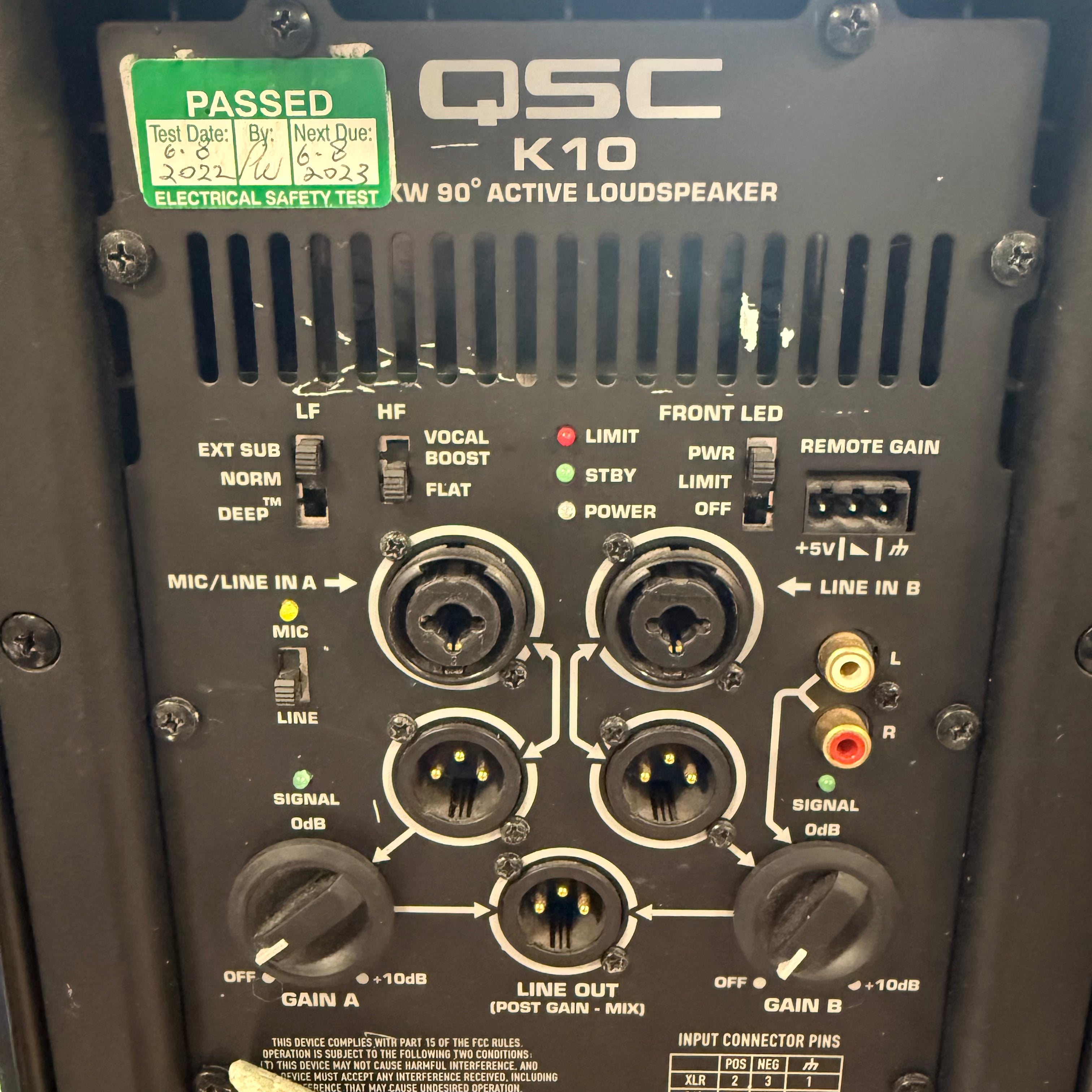 QSC K10 PA Speaker Pre Loved