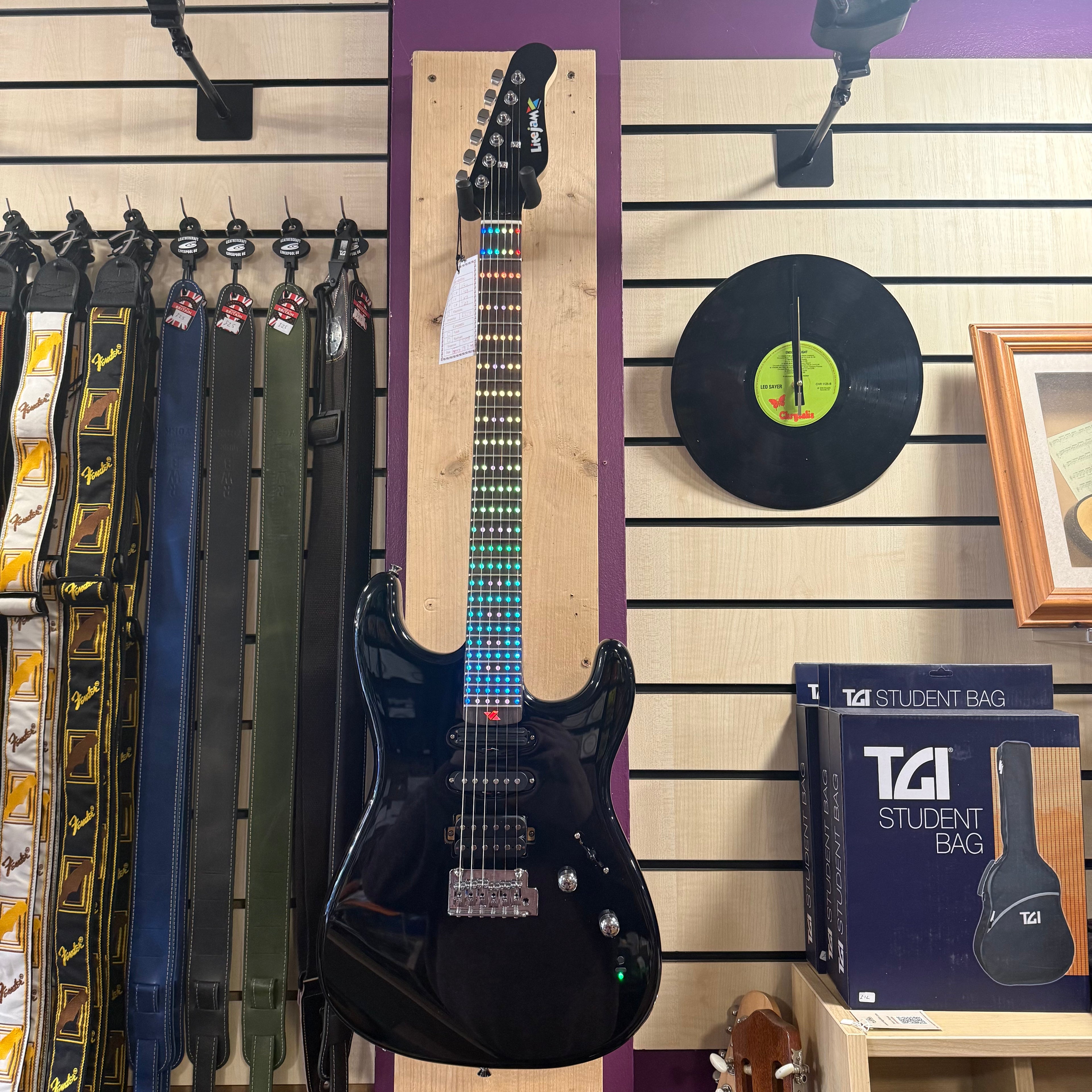 LiteJam Guitar Black