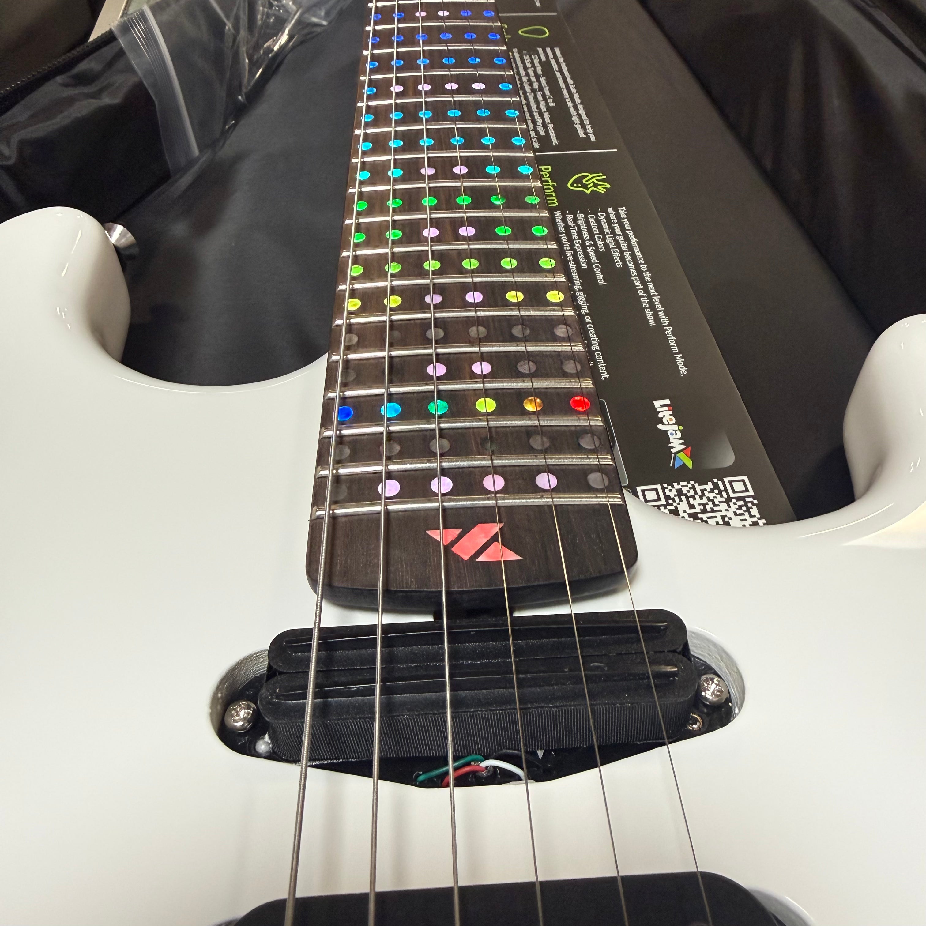 LiteJam Guitar White