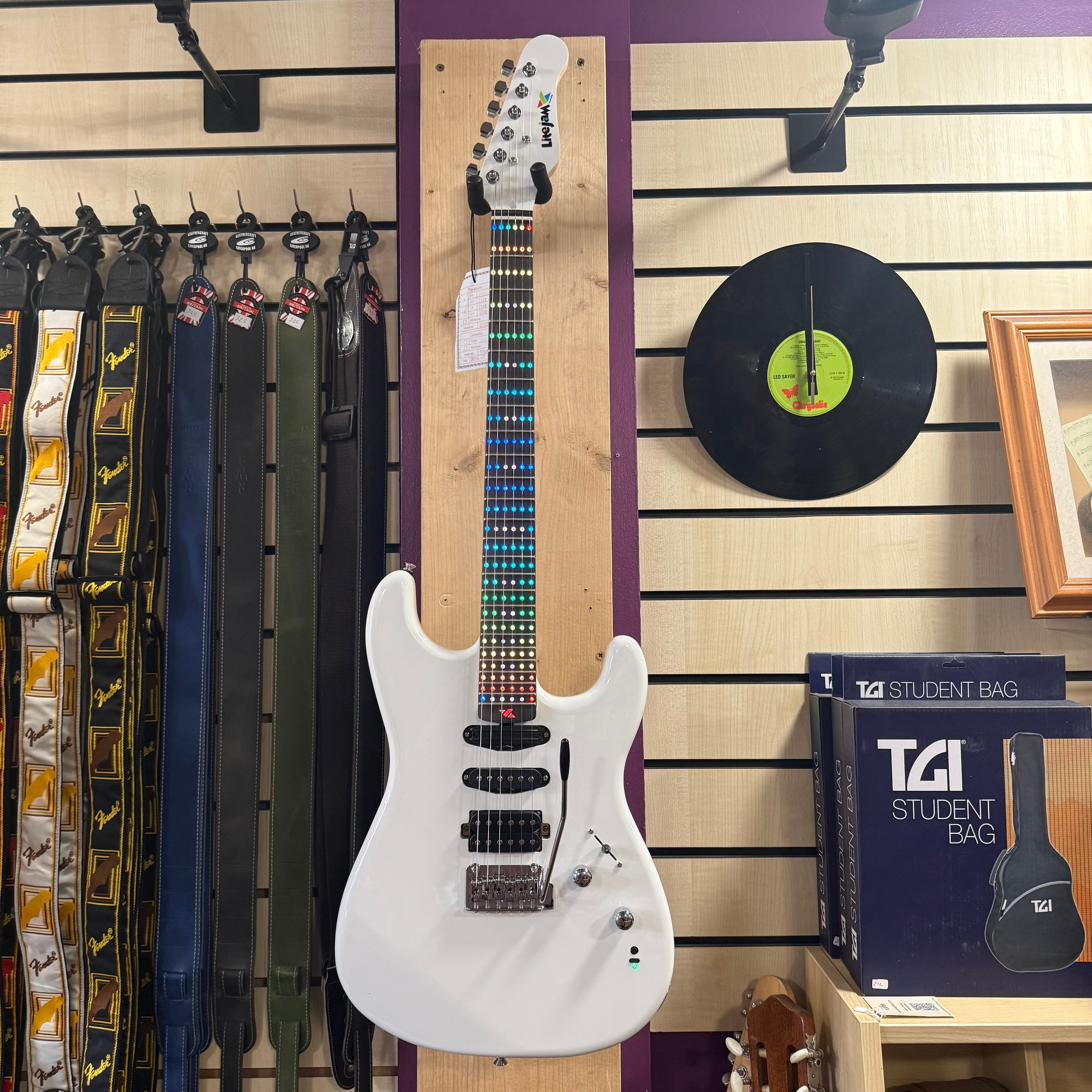 LiteJam Guitar White