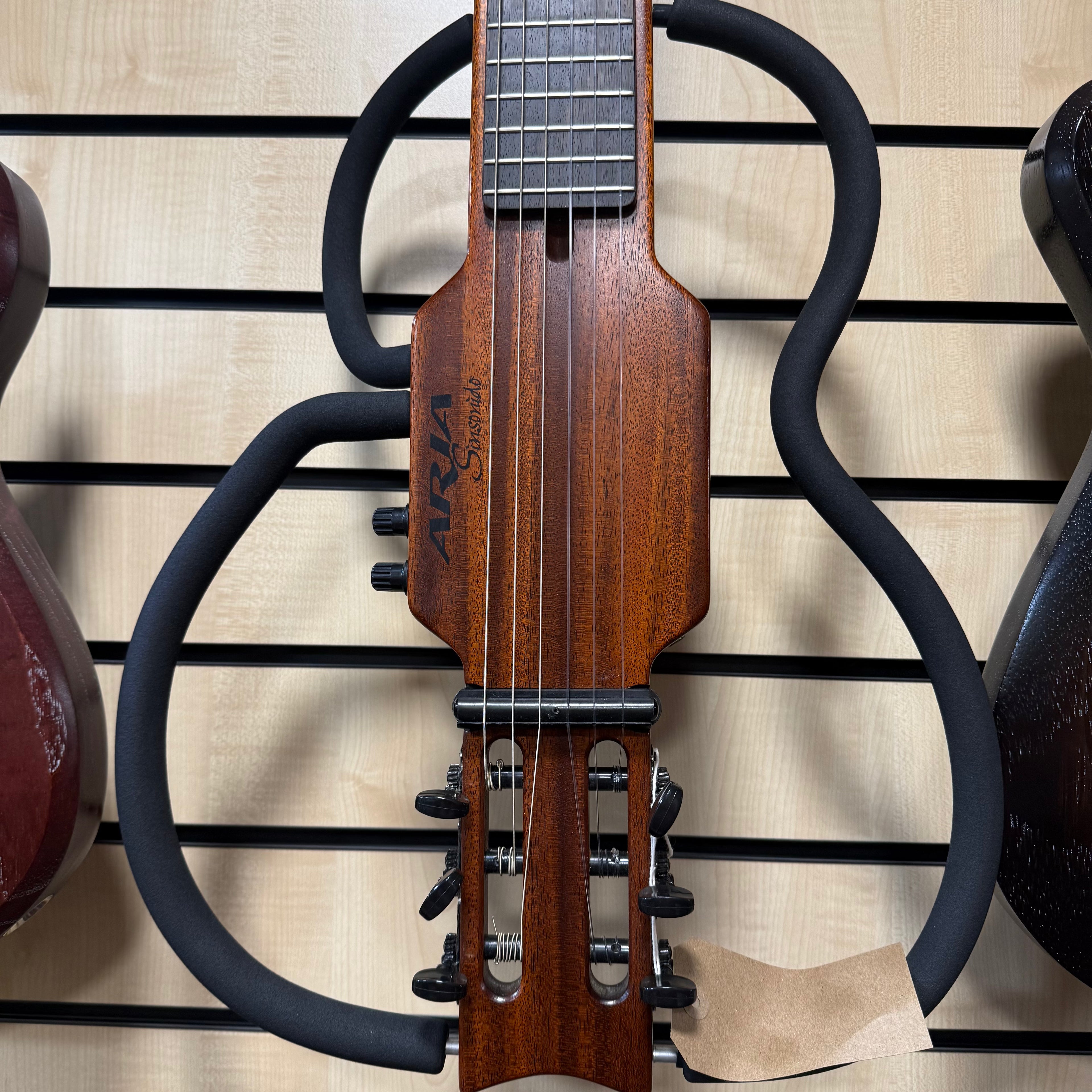 Aria Sinsonido Classical Travel Guitar and Bag