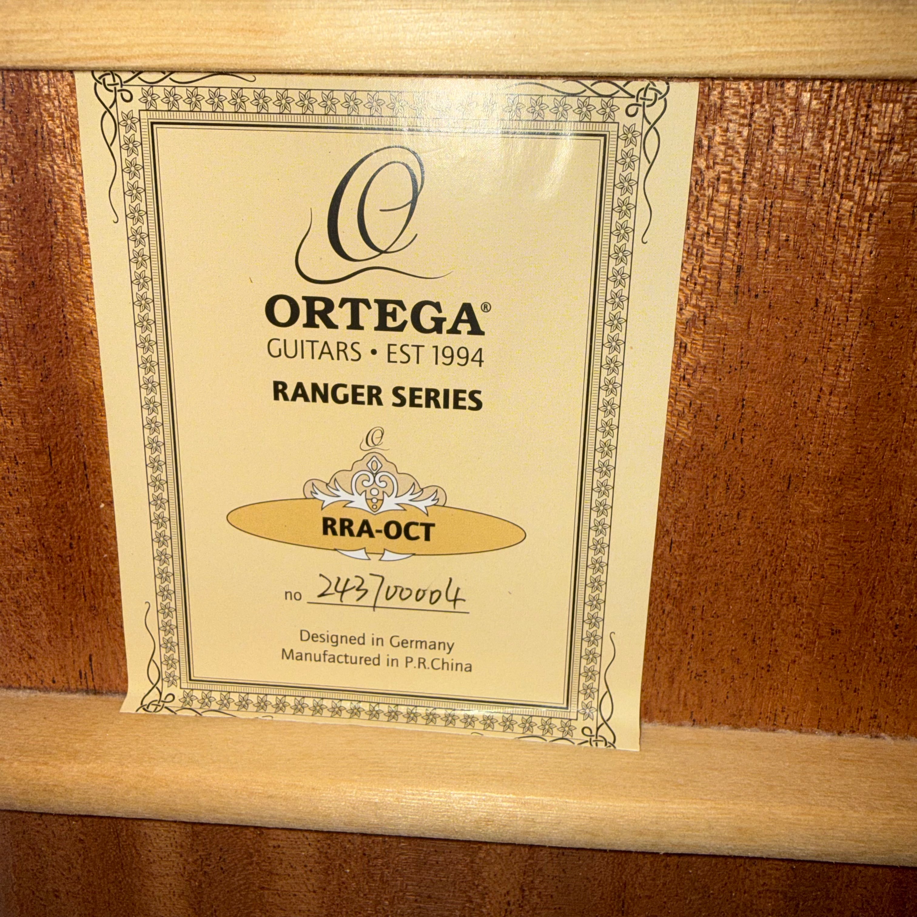 Ortega RRA-OCT