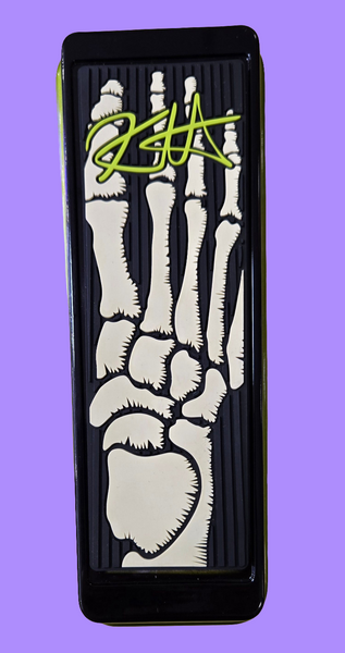 As New Kirk Hammett Crybaby Wah. Signed.