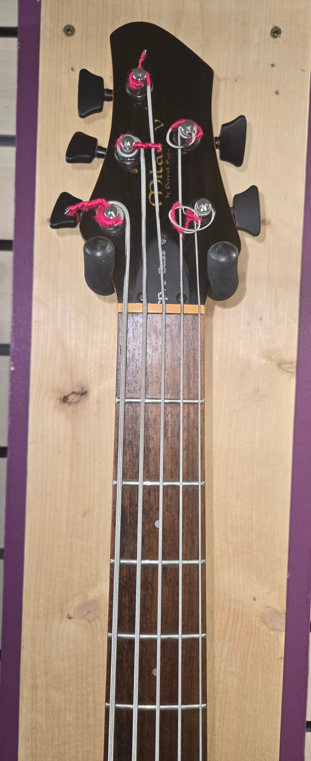 Pre loved Patrick Eggle Merlin V5 Bass guitar