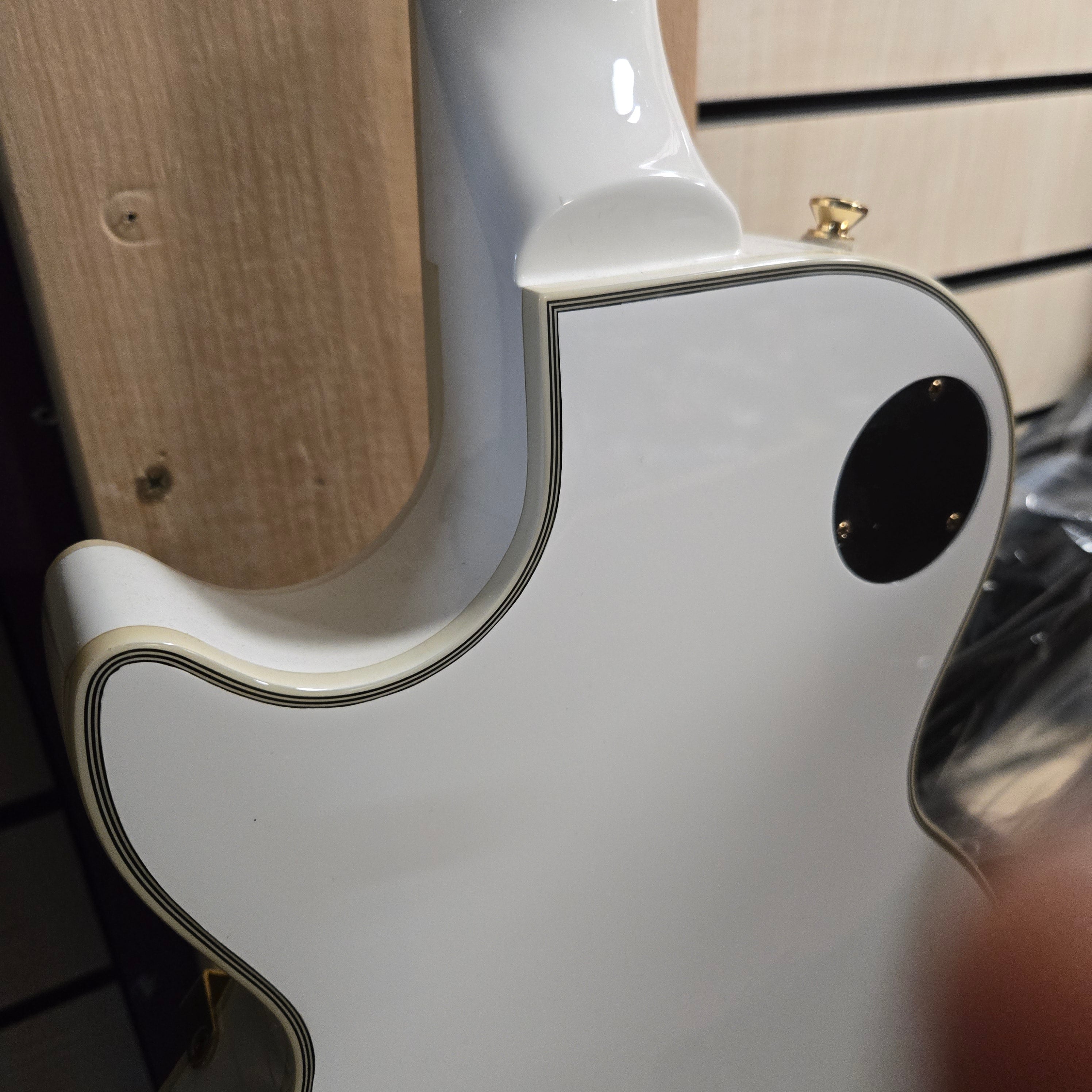 Pre loved Epiphone Les Paul Custom.  AW 2017