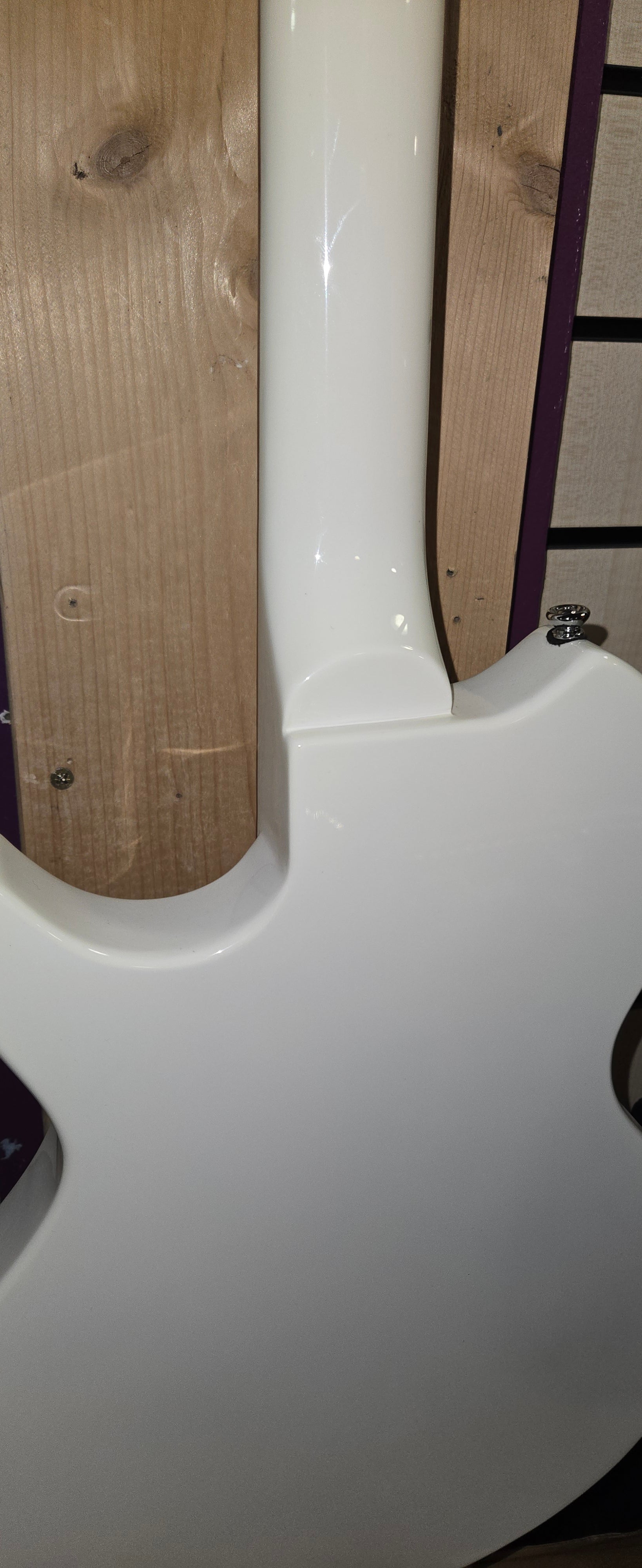 Rapier Deluxe Electric Guitar ~ Arctic White