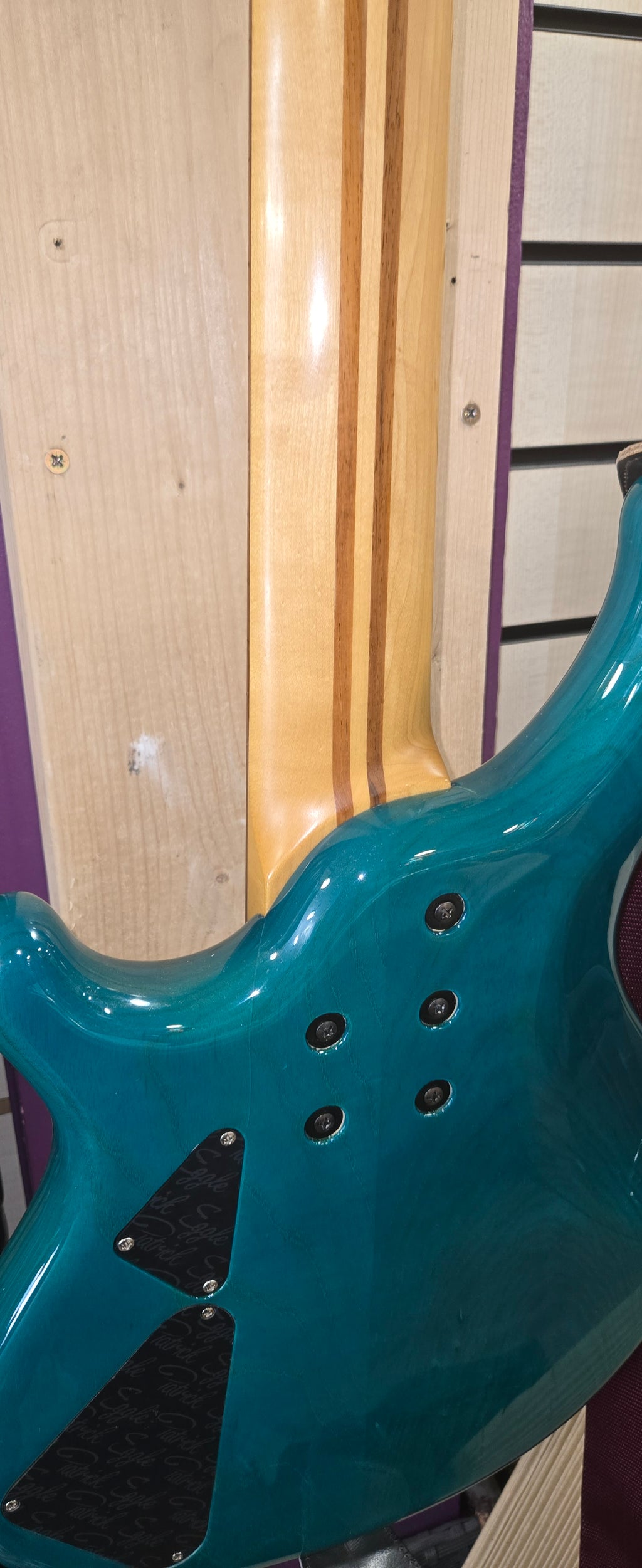 Pre loved Patrick Eggle Merlin V5 Bass guitar