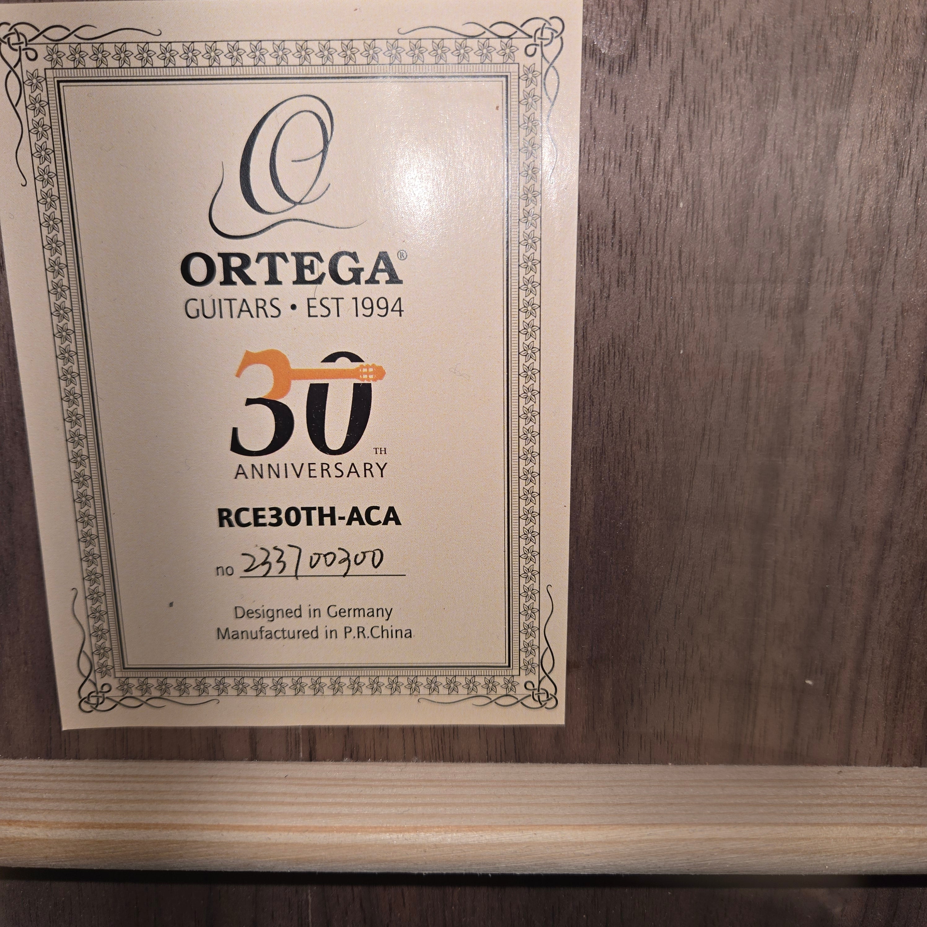 Ortega RCE30TH-ACA