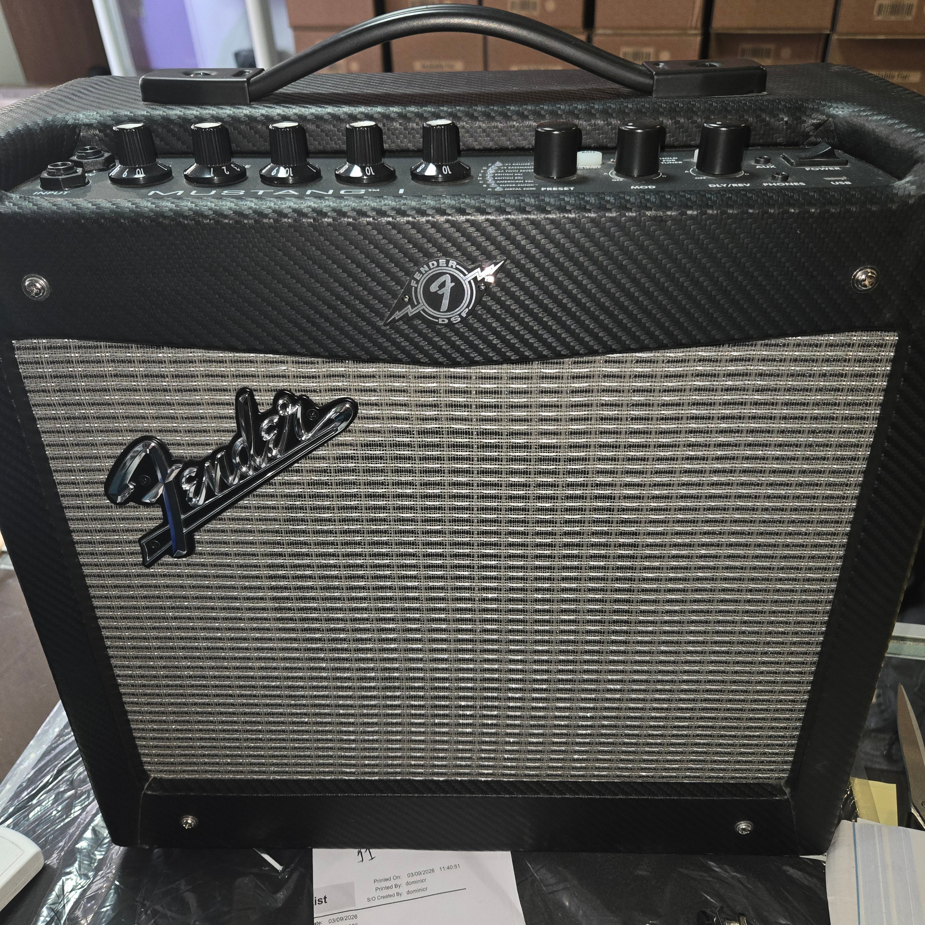 Pre loved Fender Mustang 1.