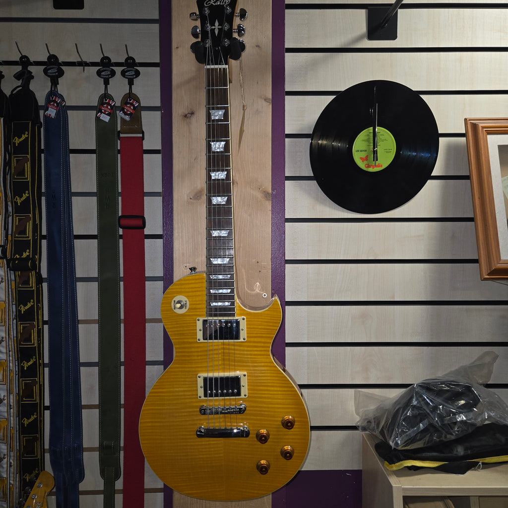 Pre loved Rally LP Style guitar.