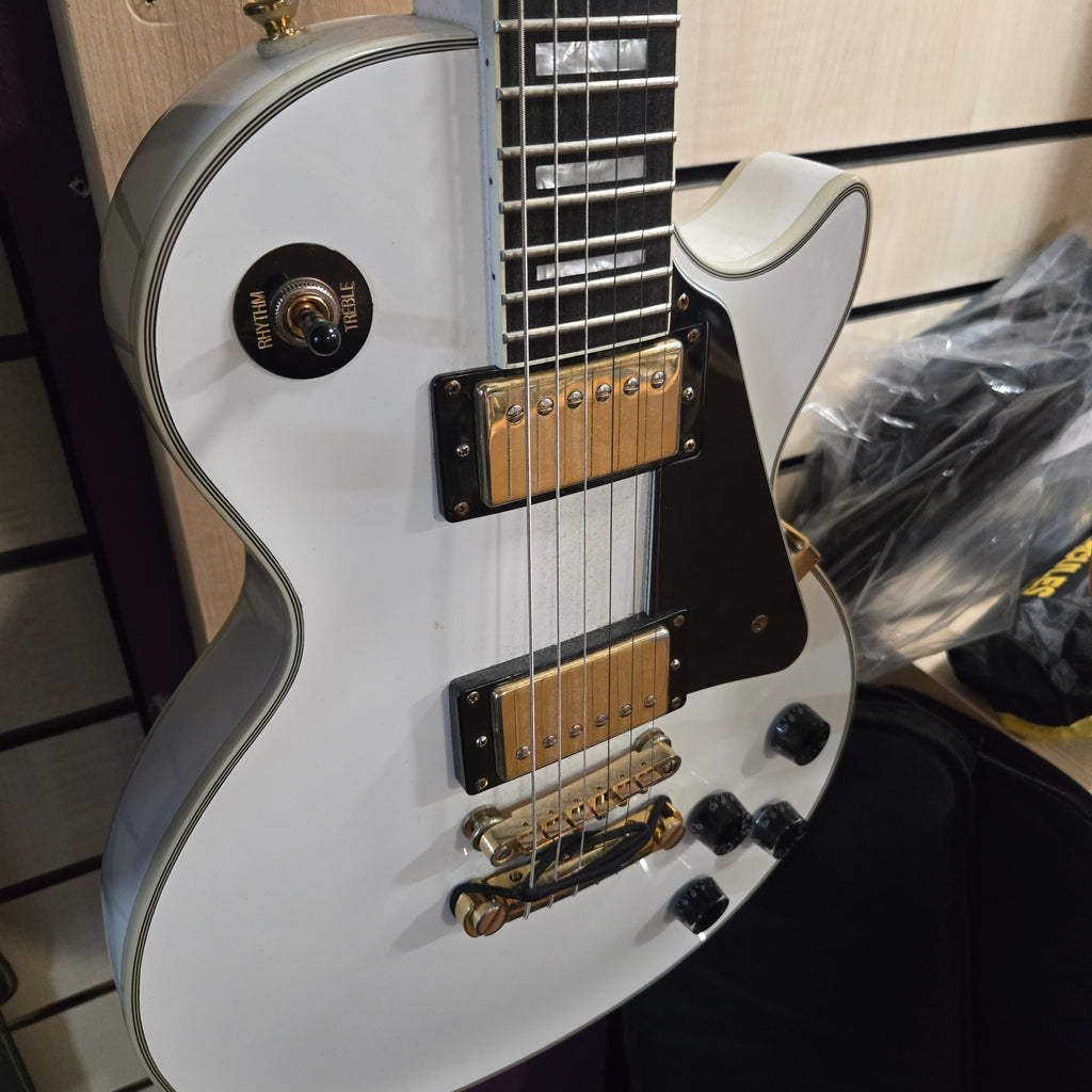 Pre loved Epiphone Les Paul Custom.  AW 2017