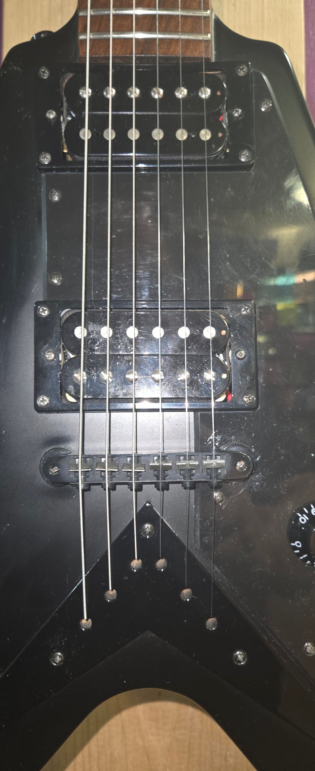 Epiphone '58 Goth Flying V. Pre Loved