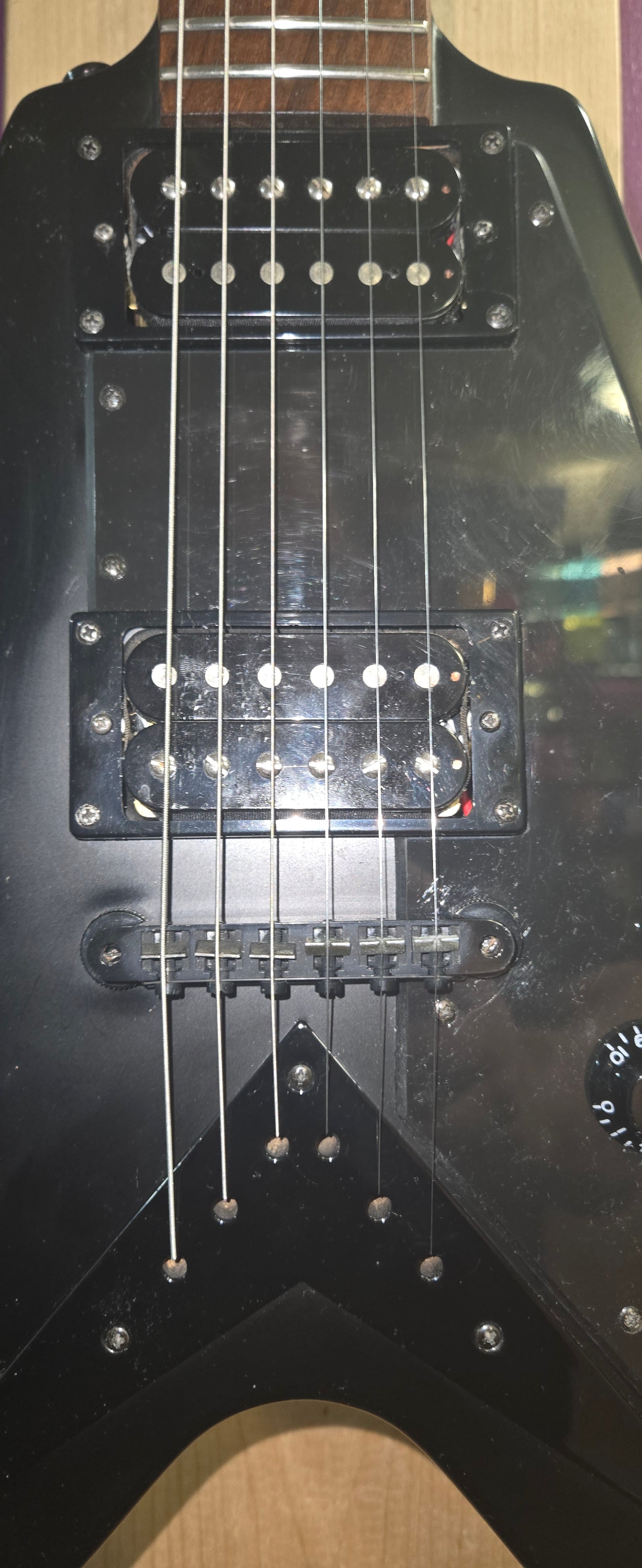 Epiphone '58 Goth Flying V. Pre Loved