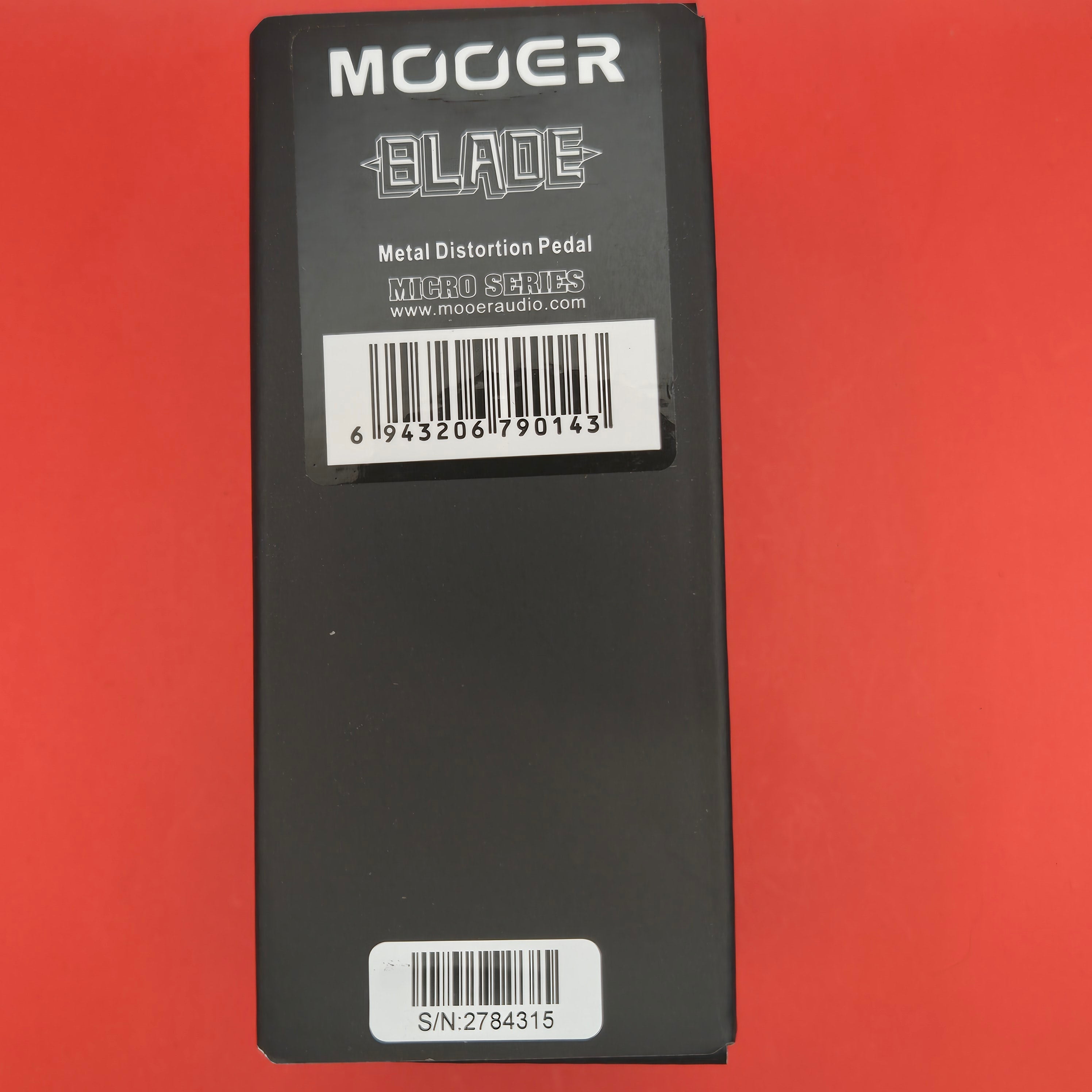Mooer Blade Distortion pedal