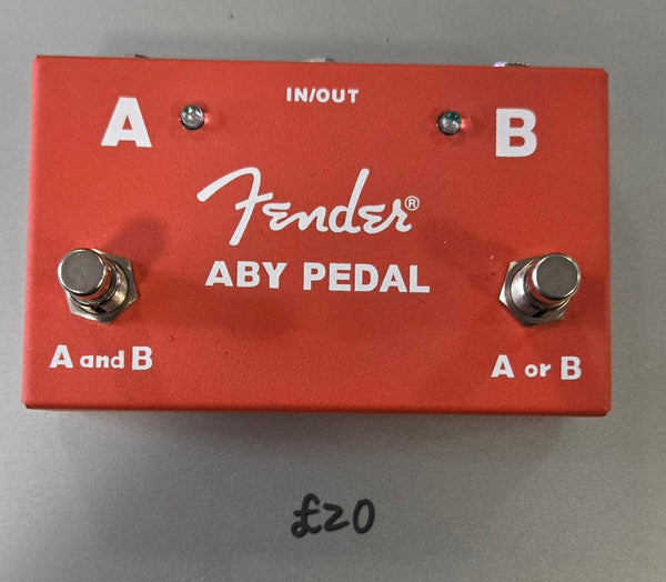 Pre loved Fender ABY pedal