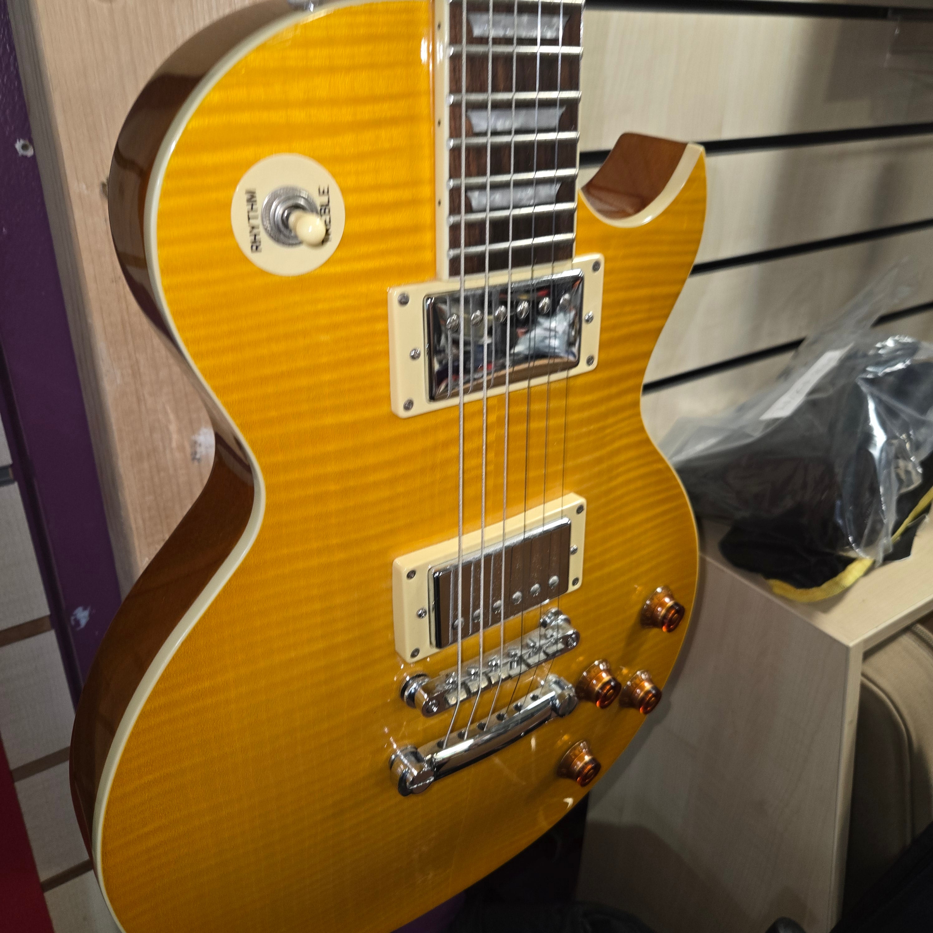 Pre loved Rally LP Style guitar.