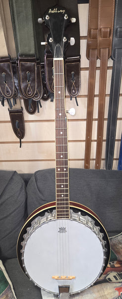 Pre loved Ashbury 5 String Banjo LEFTY!