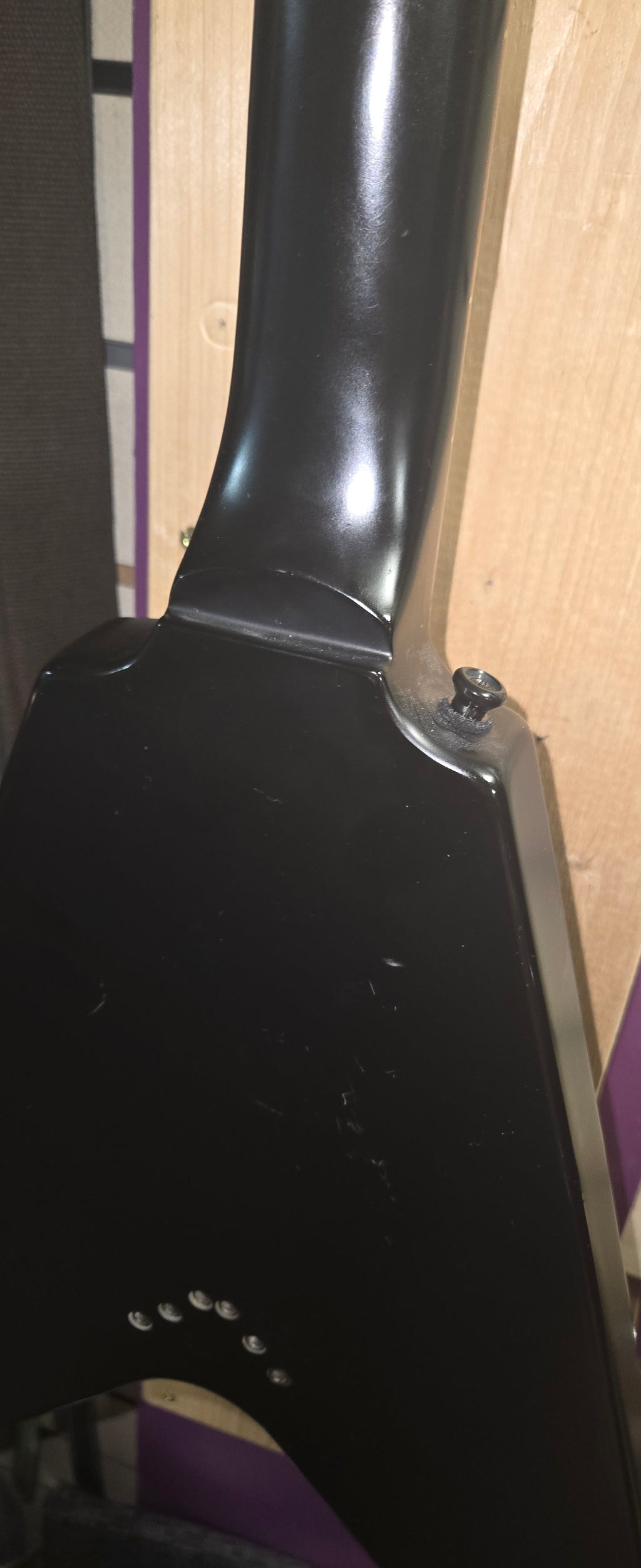 Epiphone '58 Goth Flying V. Pre Loved